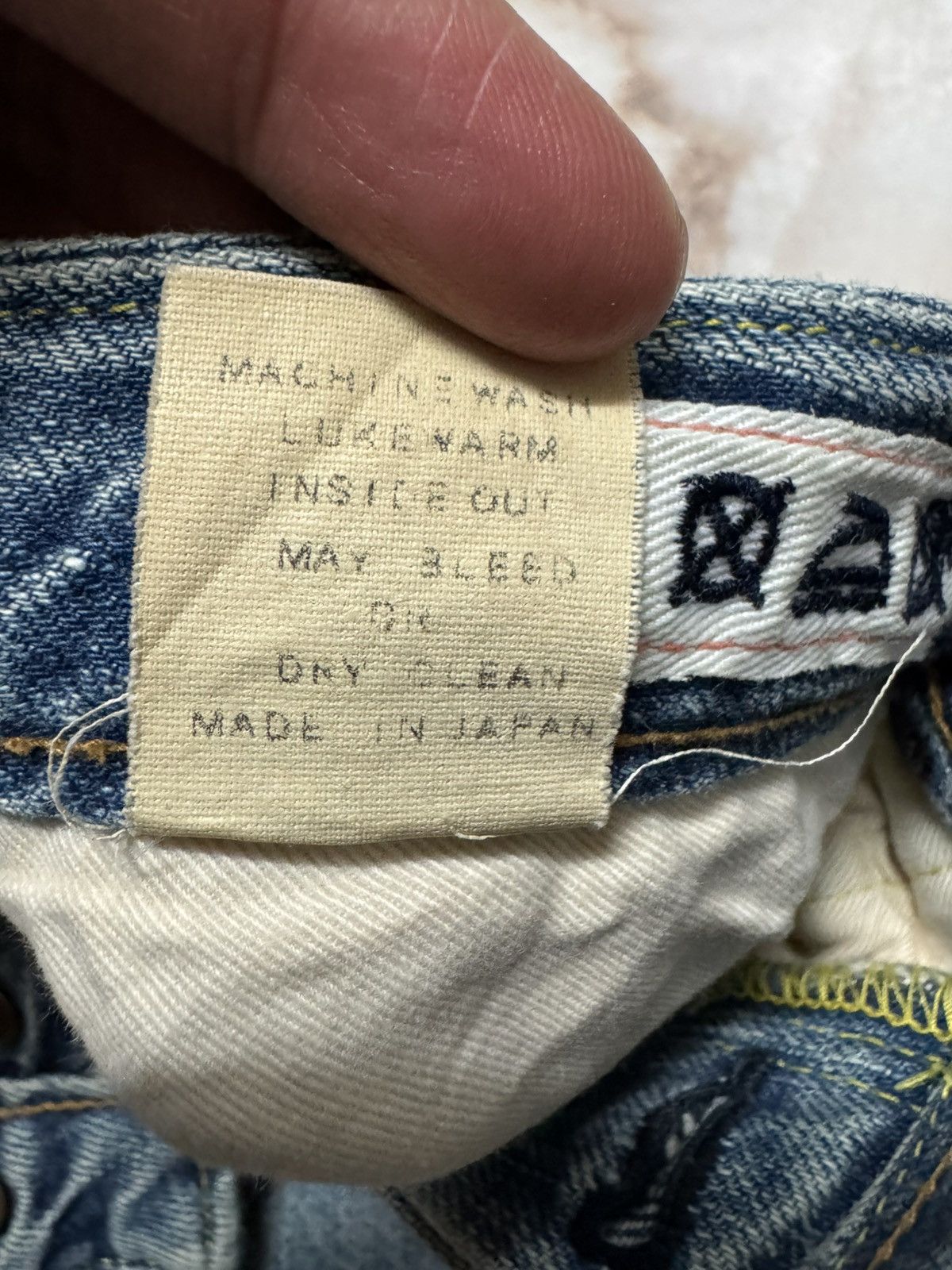 14th Addiction 💥SELVEDGE💥90's KATOTOGI MADE IN JAPAN FADED SELVEDGE FLARED Size US 26 / EU 42 - 12 Thumbnail