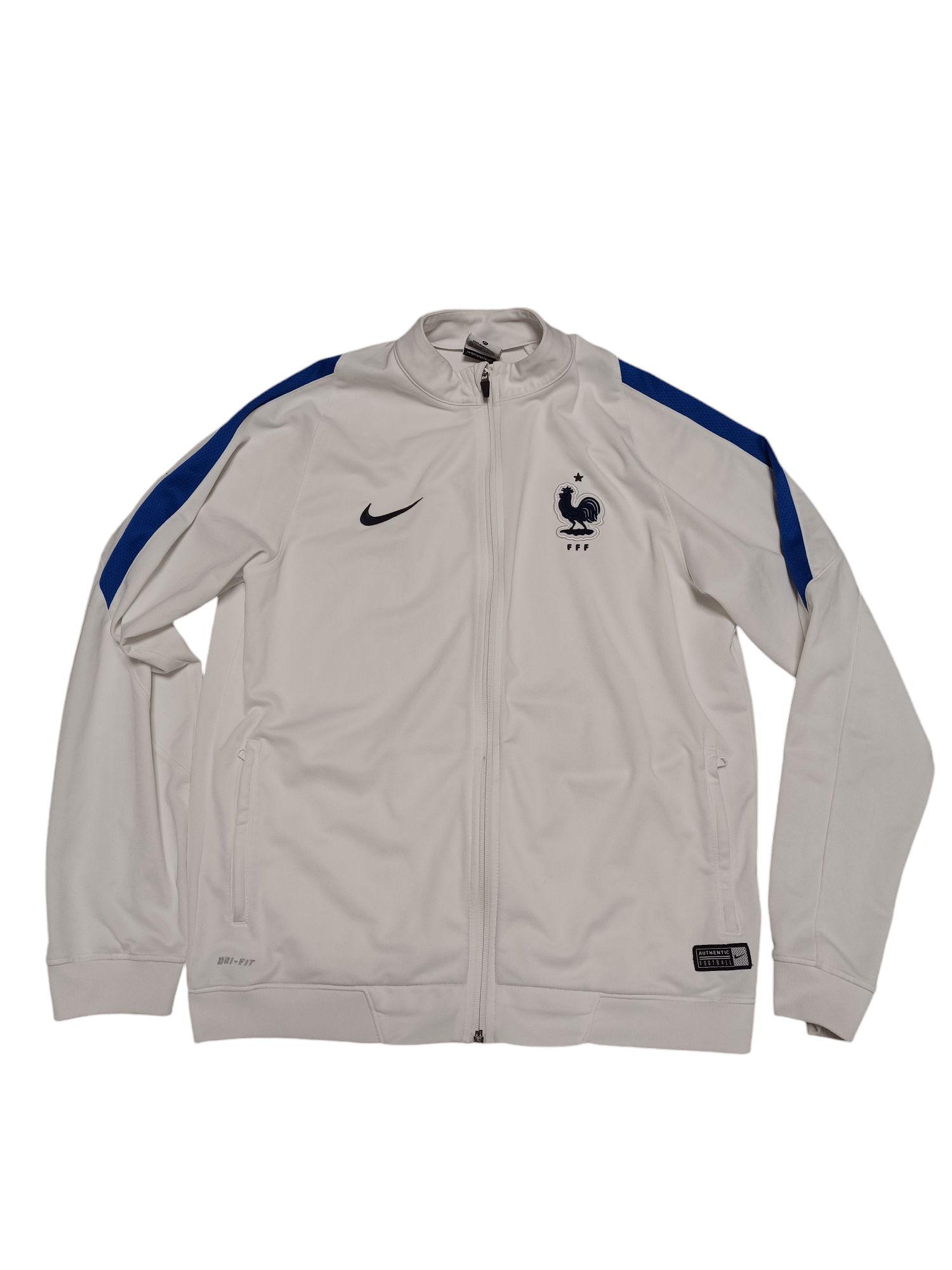 Nike NIKE 2016 FRANCE NATIONAL SOCCER TEAM TRACKING JACKET DRILL Size US S / EU 44-46 / 1 - 1 Thumbnail