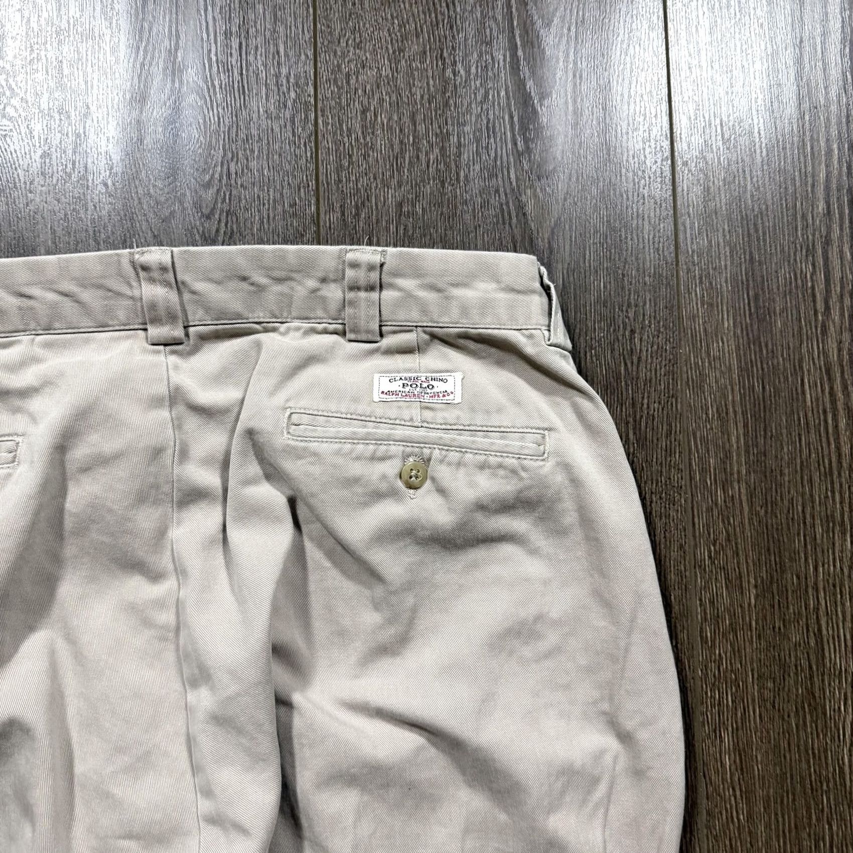 Polo Ralph Lauren Polo Ralph Lauren Pants Mens 35x30 Beige Chino Philip Pant Classic Fit Casual Size US S / EU 44-46 / 1 - 3 Thumbnail
