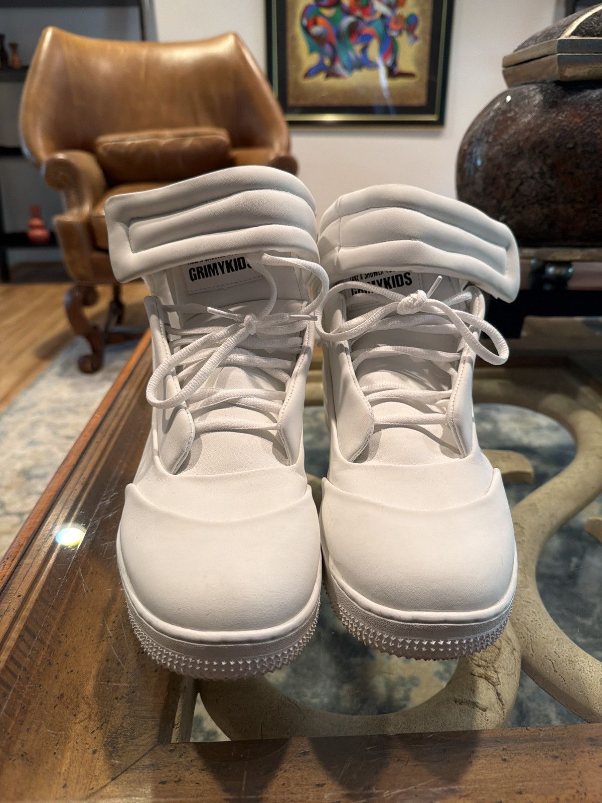 Grimykids MARG 1 (WHITE) Size US 12 / EU 45 - 1 Thumbnail