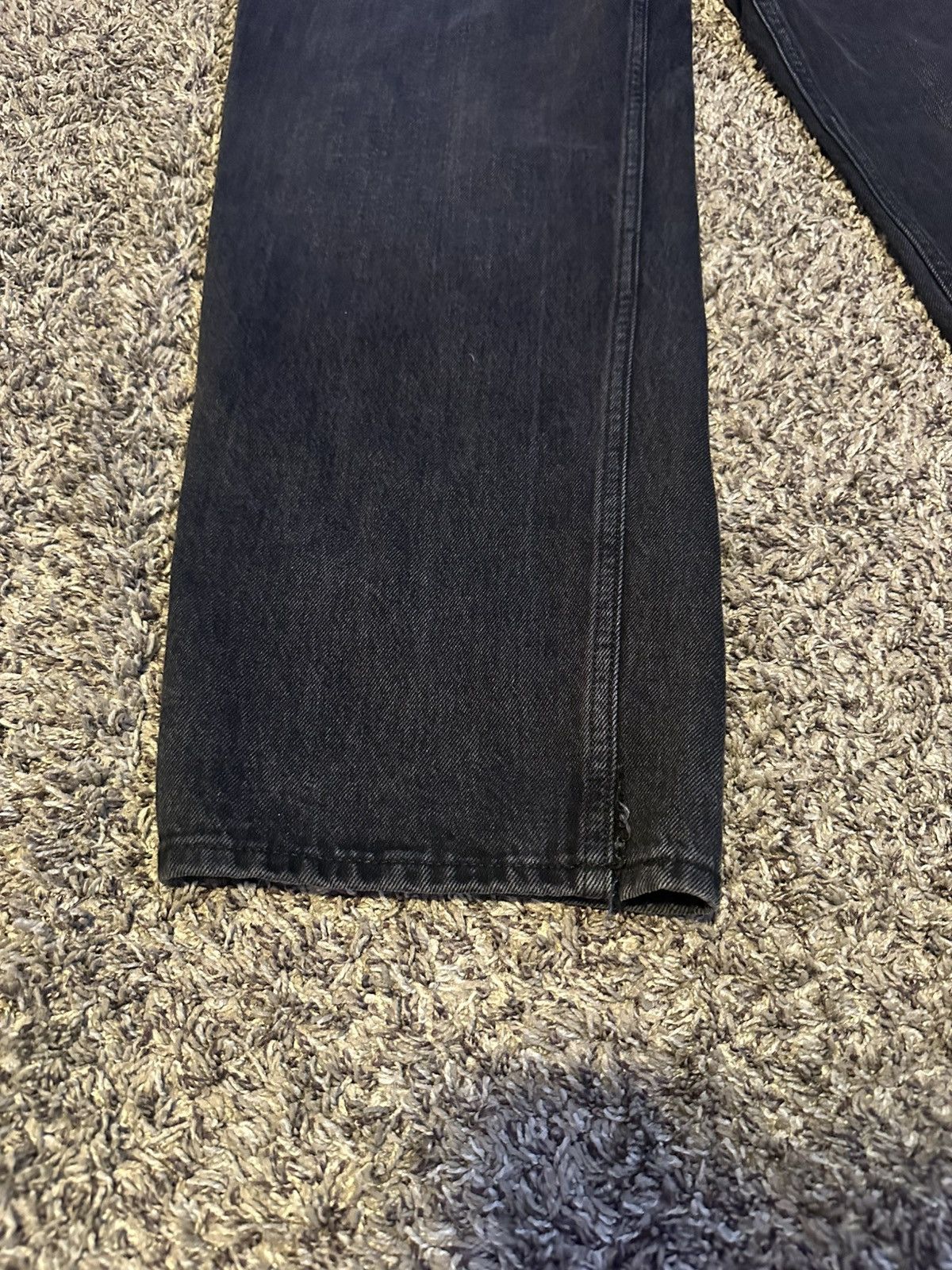 H&M H&M Loose Fit Coupe Ample Jeans Black Wash 32x32 Men Size US 32 / EU 48 - 3 Thumbnail