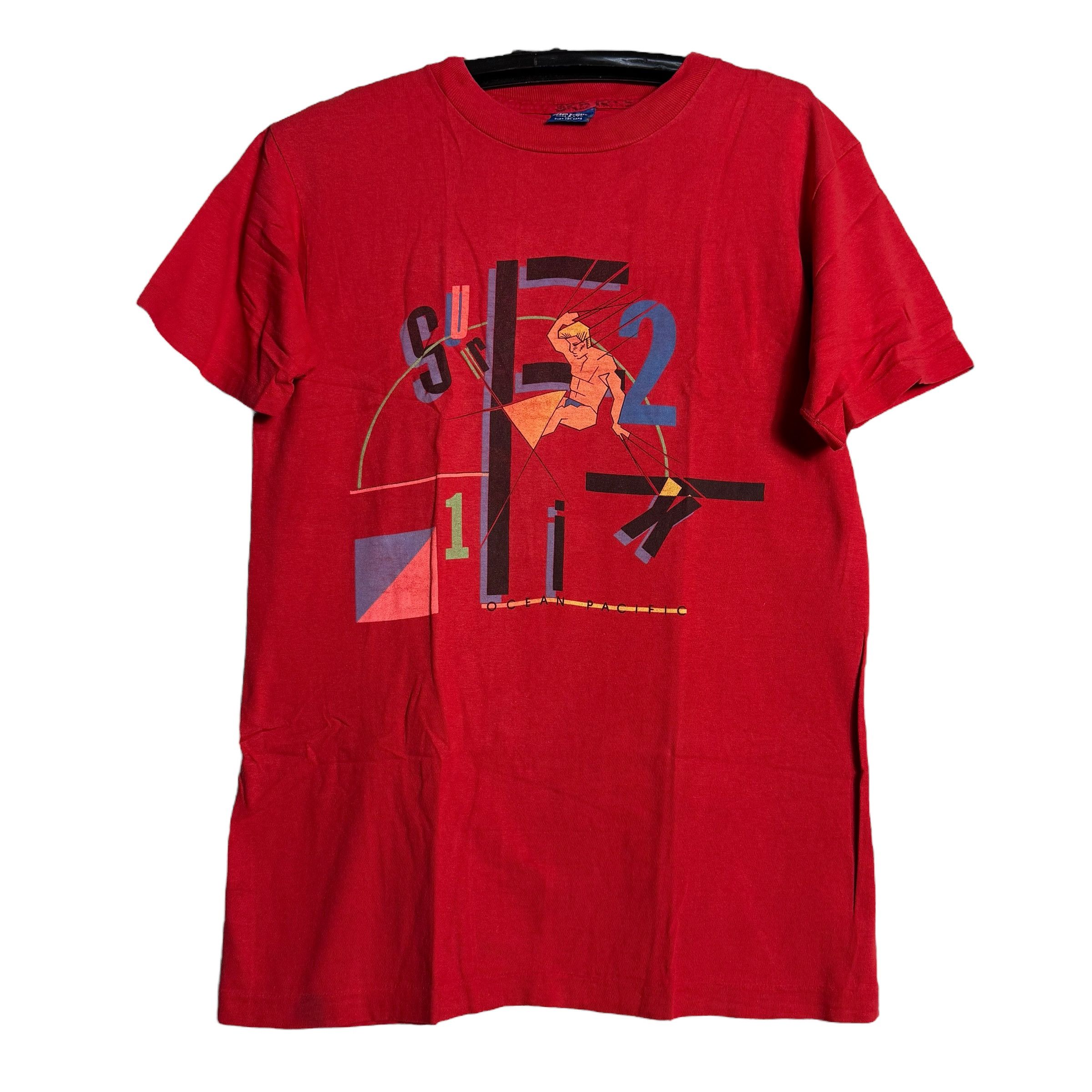 Ocean Pacific 🔥RARE🔥Vintage OP Ocean Pasific 1987 T-shirt Single Stich Size US L / EU 52-54 / 3 - 1 Thumbnail