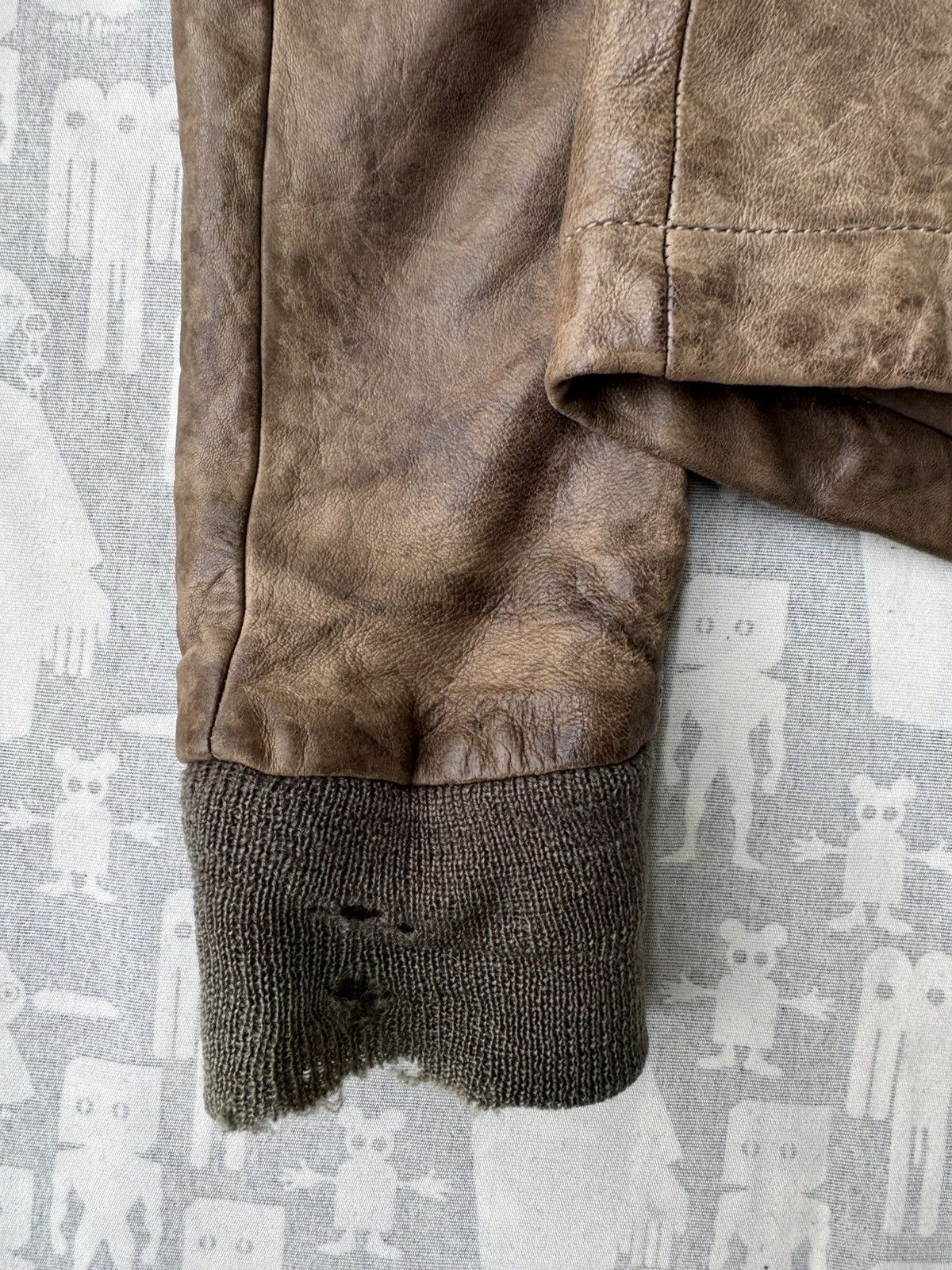 Rick Owens Rick Owens AW07 Hammered Lamb Hooded Leather Jacket Size US L / EU 52-54 / 3 - 12 Thumbnail