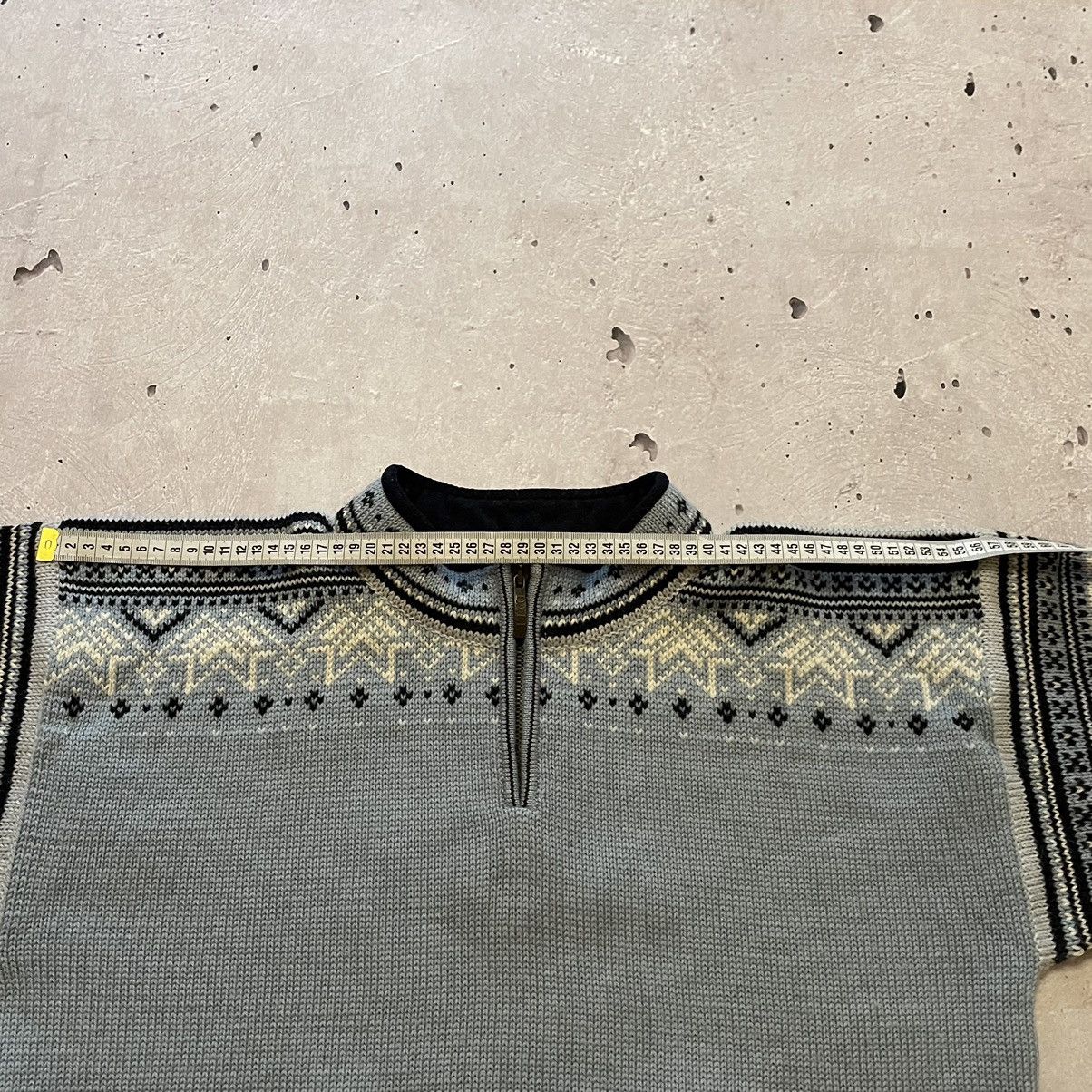 Dale Of Norway × Vintage Dale of Norway quarter zip knit womens jumper sweater M Size M / US 6-8 / IT 42-44 - 5 Thumbnail
