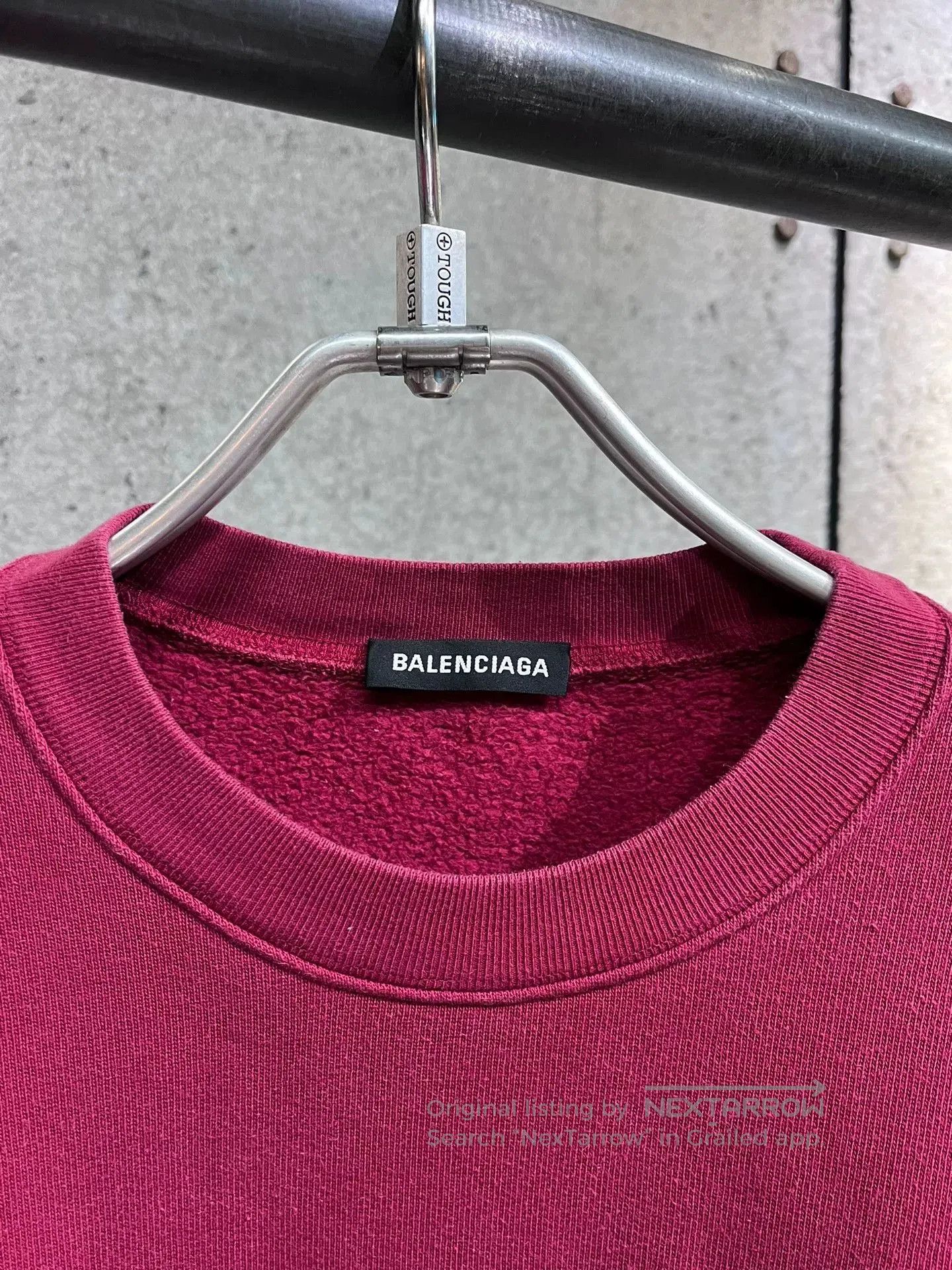 Balenciaga Balenciaga Red Letter Sweatshirt Size S. Size US S / EU 44-46 / 1 - 3 Thumbnail