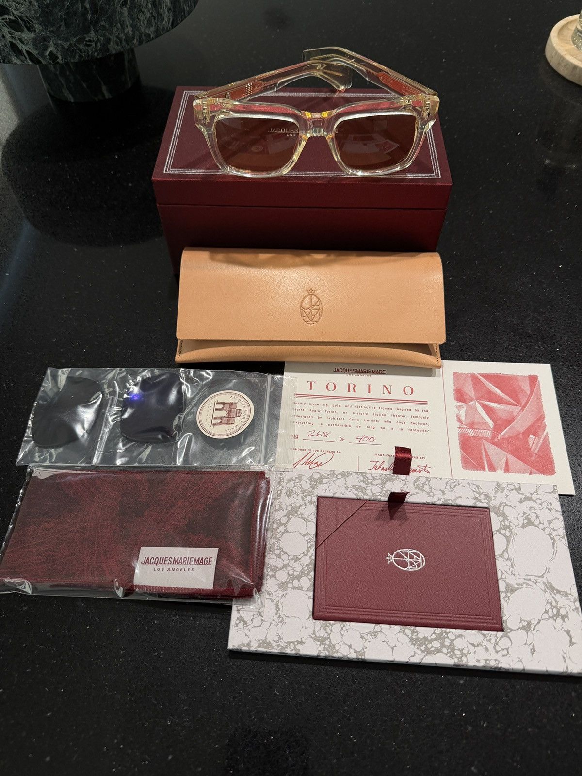 Jacques Marie Mage Jacques Marie Mage - Torino Sunglasses Size ONE SIZE - 2 Thumbnail