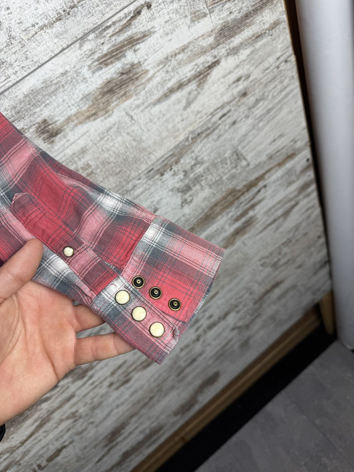 Allsaints Mens Allsaints CLAYHILL LS SHIRT button up flannel pocket Size US M / EU 48-50 / 2 - 8 Thumbnail
