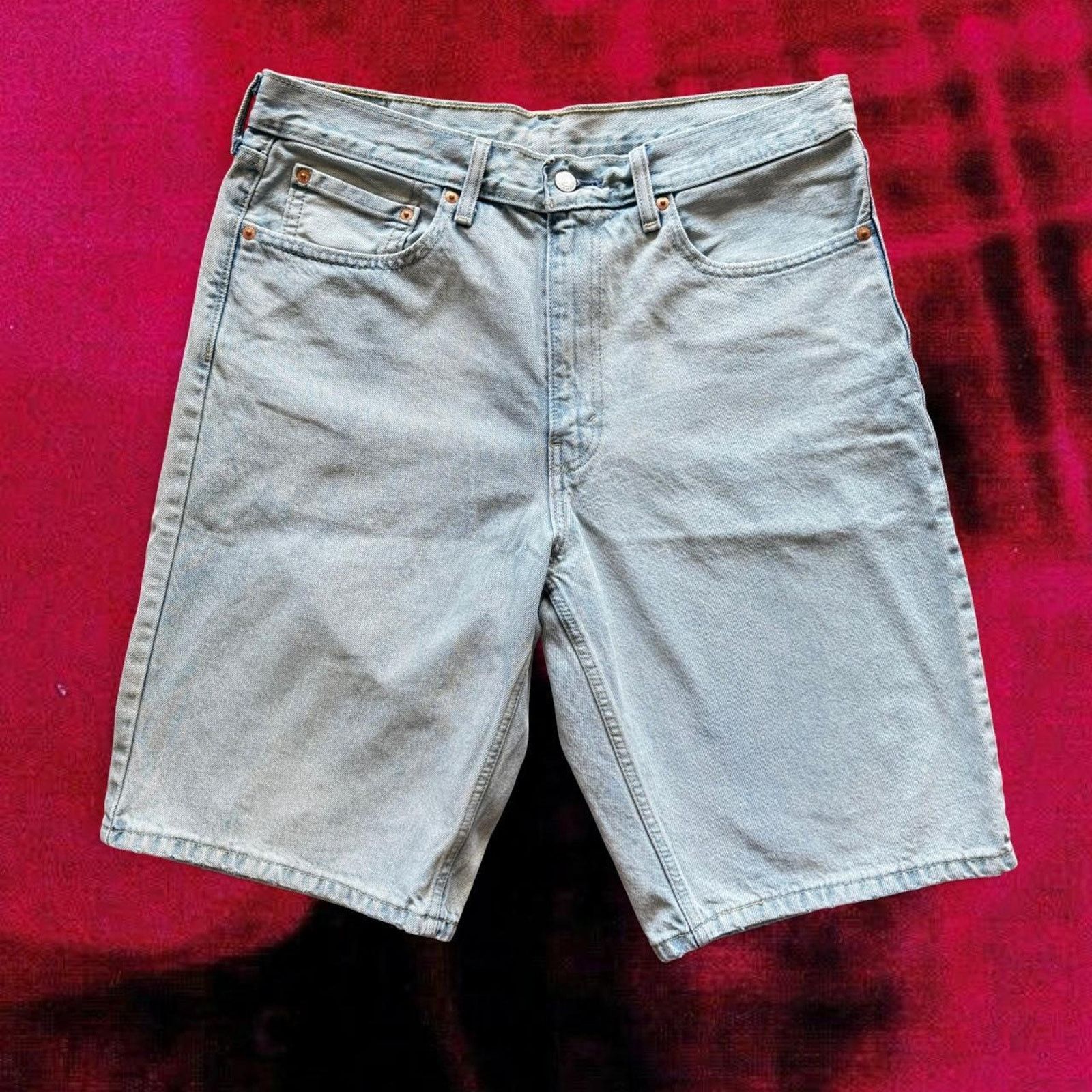 Levi's Light Wash Levi's 550 Shorts Size 34 Size US 34 / EU 50 - 2 Thumbnail