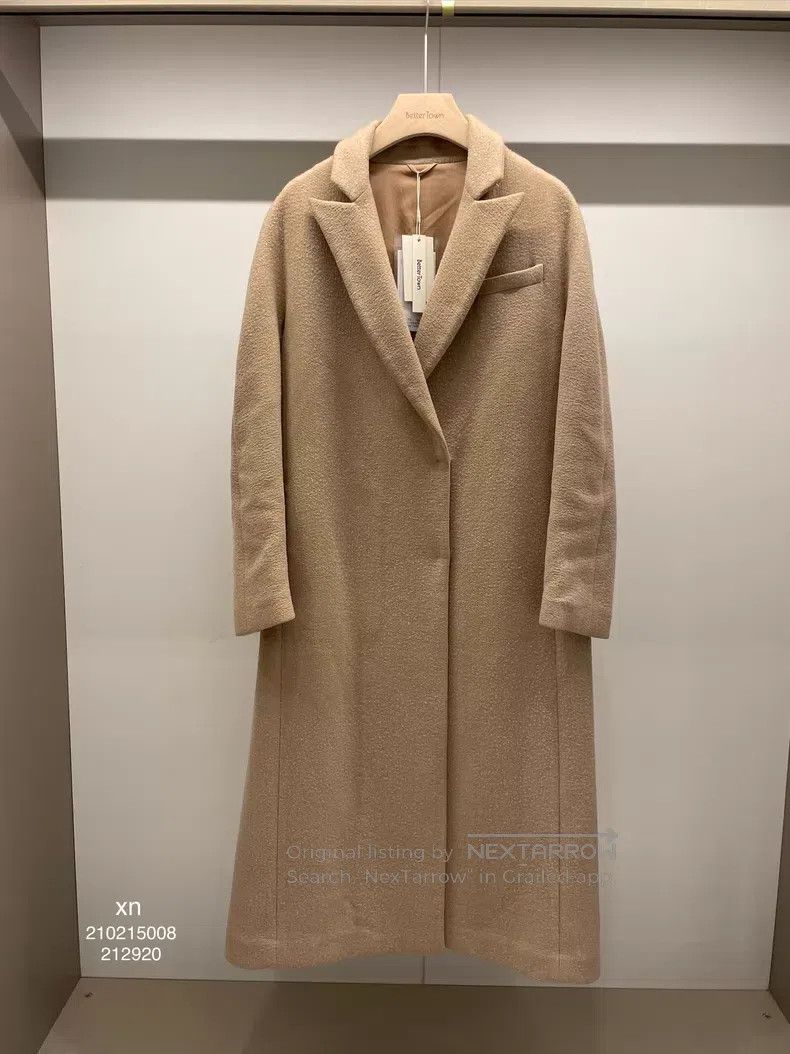 Brunello Cucinelli Brunello Cucinelli Camel long wool coat Size S / US 4 / IT 40 - 1 Thumbnail