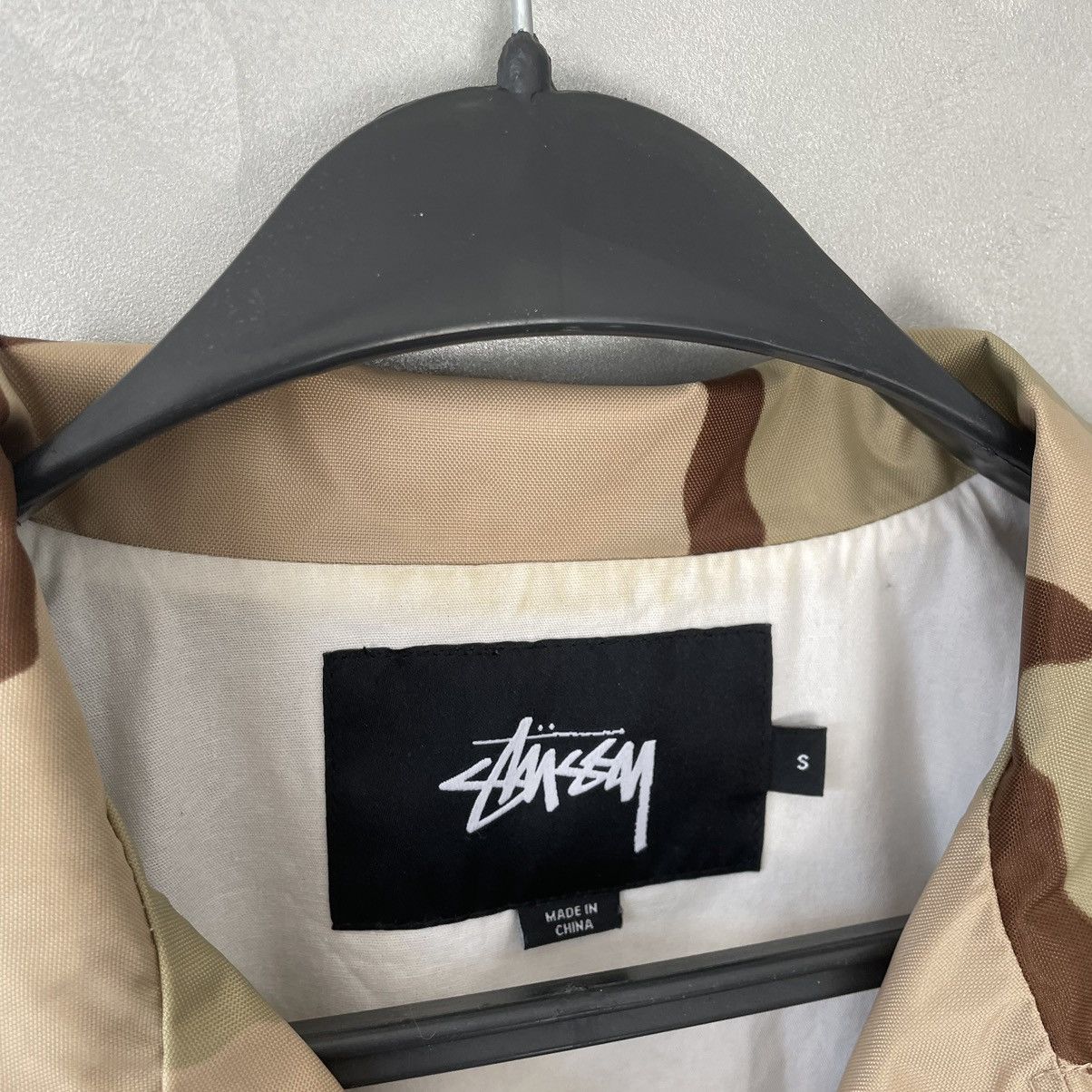 Stussy Rare Stussy Double Side Logo Nylon Camo Coach Jacket Size US M / EU 48-50 / 2 - 11 Thumbnail