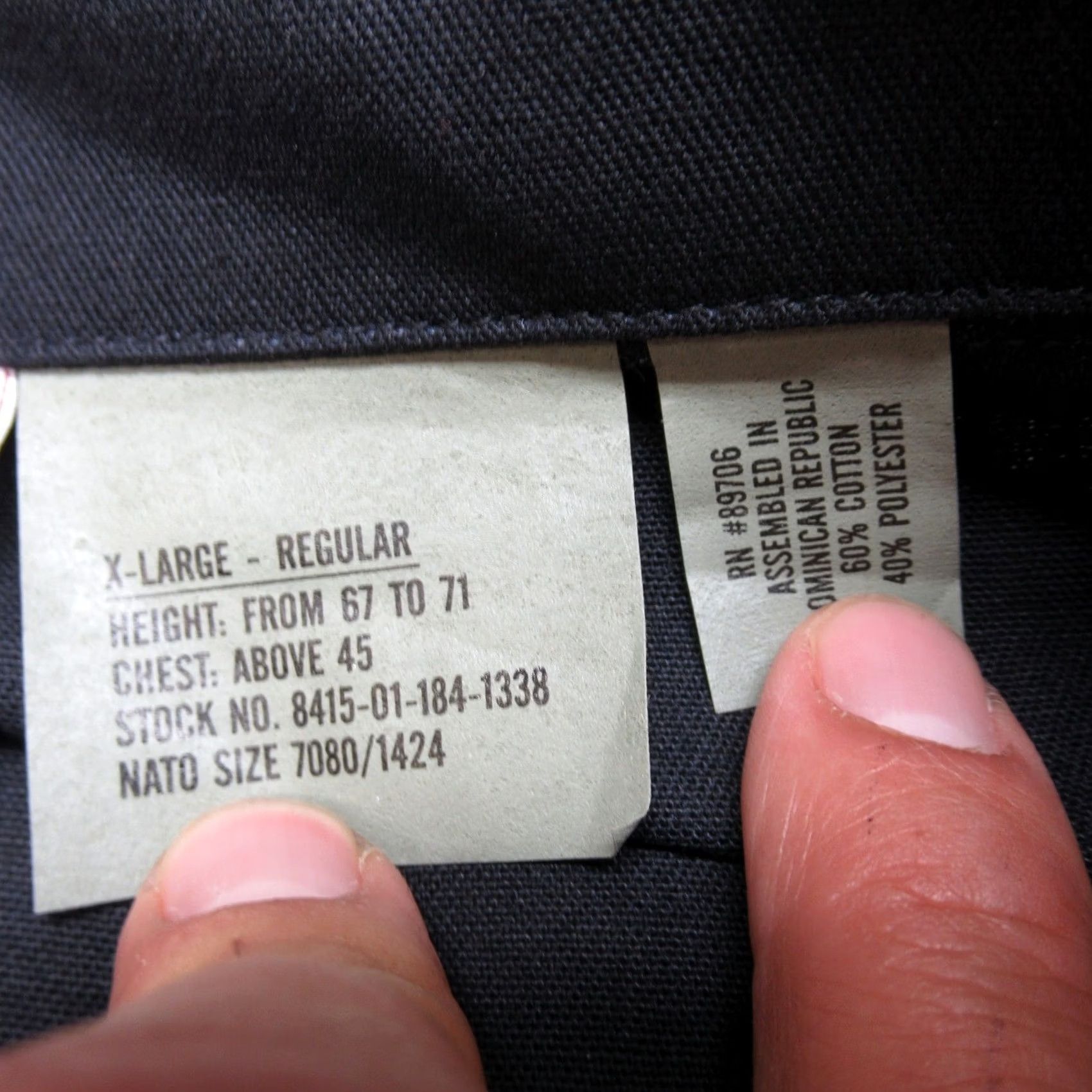 Propper Propper Shirt Mens XL Black BDU Coat 2 Pocket Military Work Utility Uniform NEW Coat Jacket Casual Workwear Mens XL Black Propper Size US XL / EU 56 / 4 - 4 Thumbnail