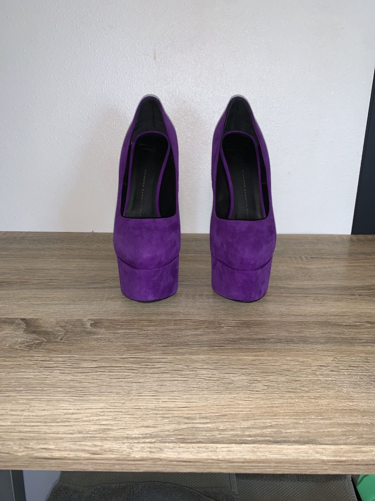 Giuseppe Zanotti GIUSEPPE ZANOTTI DESIGN Purple Platform Heels SIZE 37/ 7 Size US 7 / IT 37 - 3 Thumbnail