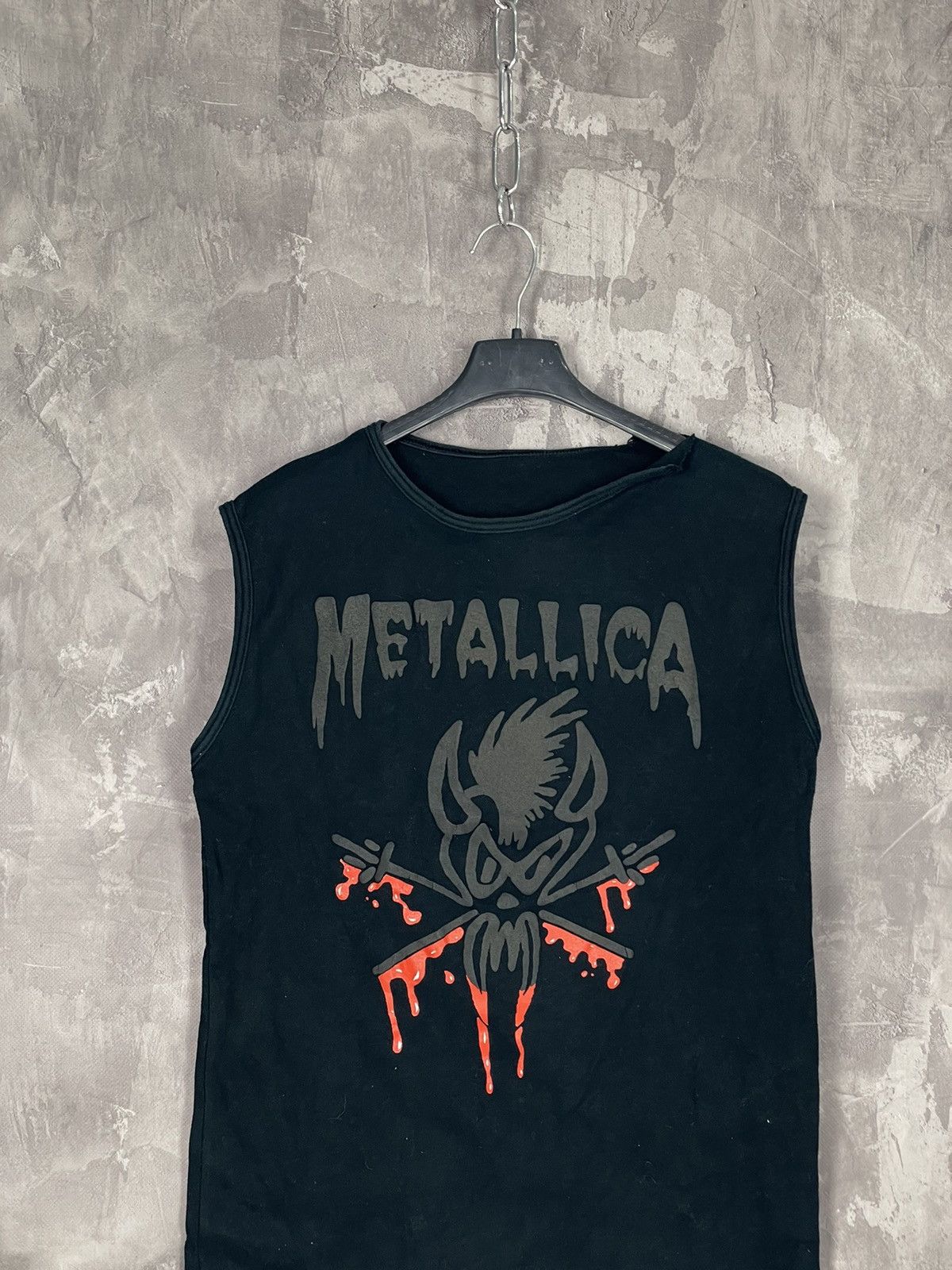 Band Tees × Vintage VINTAGE Y2K METALLICA TANK-TOP BAND TOUR ROCK STREETWEAR Size US M / EU 48-50 / 2 - 2 Thumbnail