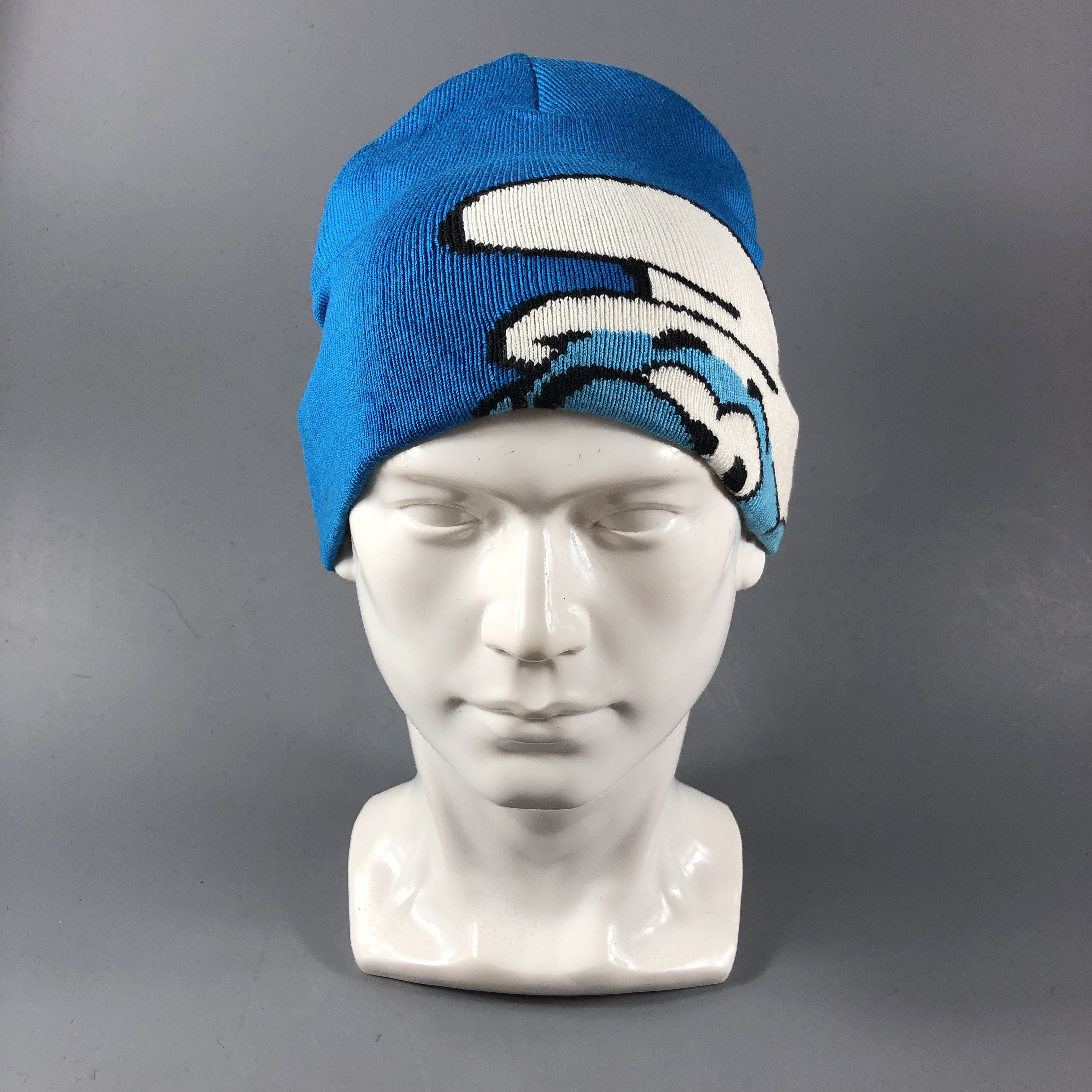 H&M Smurf Cotton Beanie Snowcap Snow Hat B718 Size ONE SIZE - 1 Thumbnail
