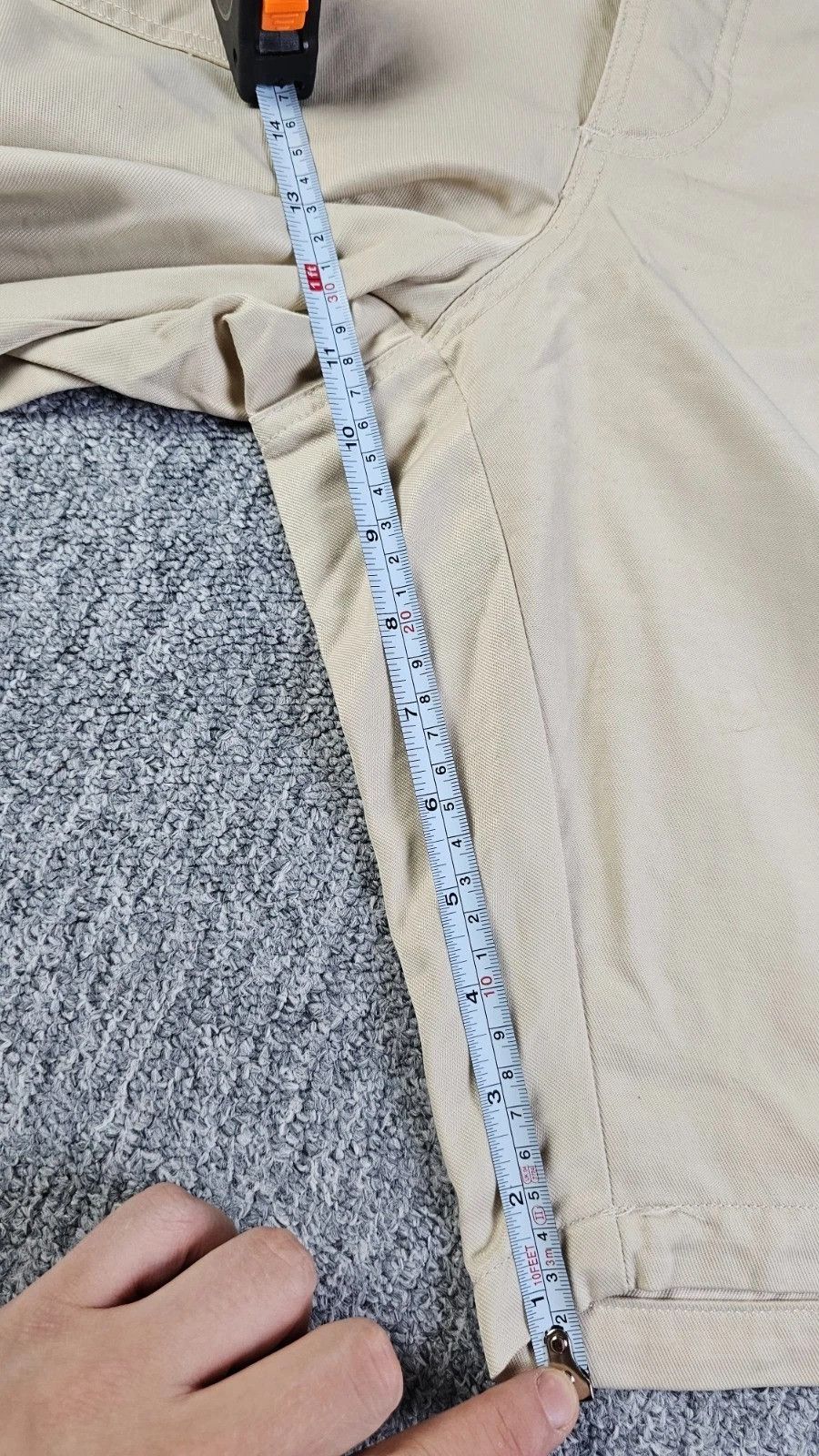 Adidas Adidas Trefoil Vintage Cargo Shorts Beige Cotton Men XL Y2K Size US 40 / EU 56 - 9 Thumbnail