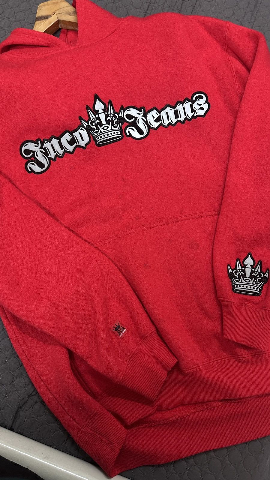 Vintage Y2k JNCO HOODIES Size US XL / EU 56 / 4 - 4 Thumbnail