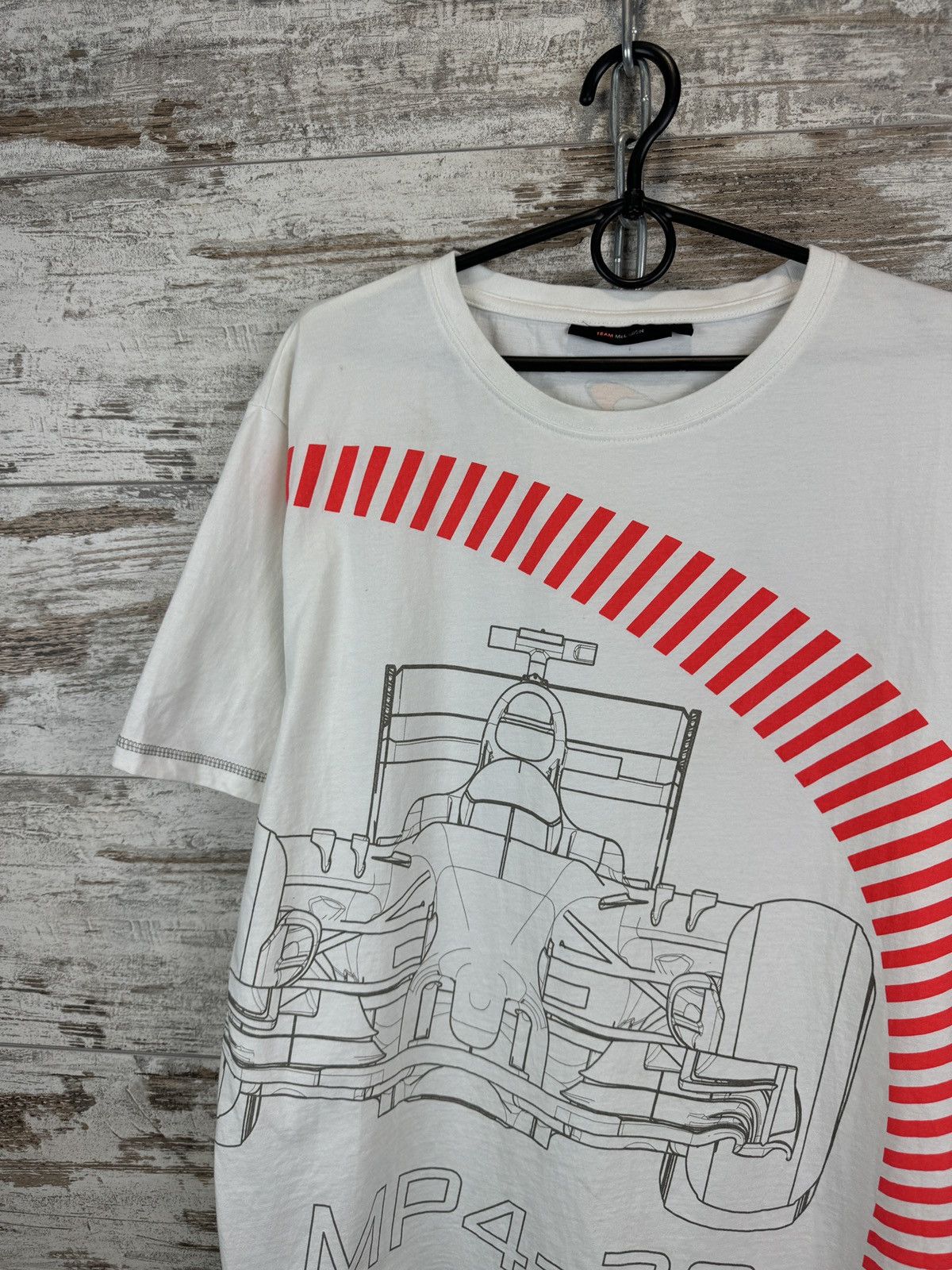 Malcolm McLaren × Mercedes-Benz Mens Vintage Mercedes Team McLaren T-shirt racing tee Size US L / EU 52-54 / 3 - 4 Thumbnail