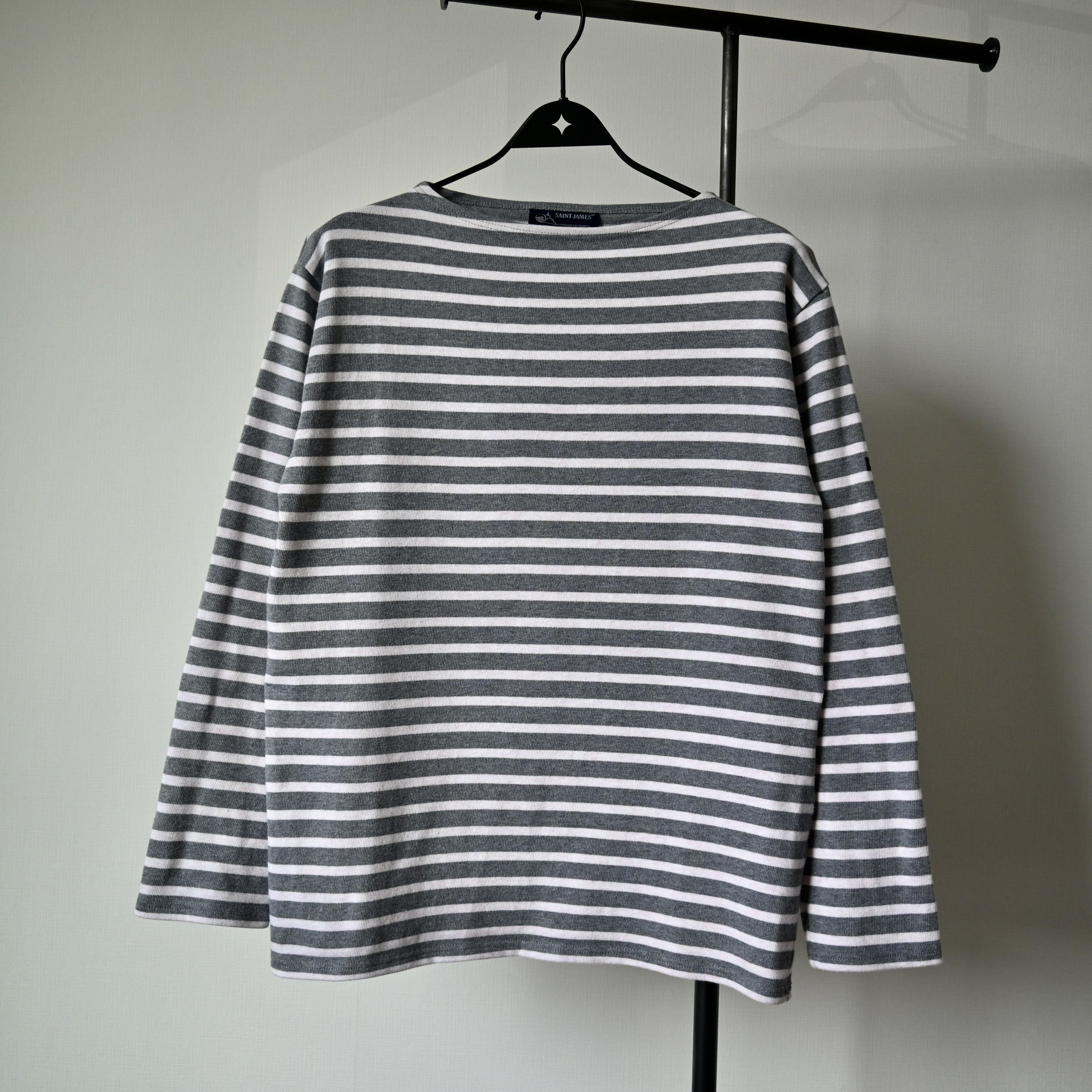 Saint James SAINT JAMES "OUESSON" heavyweight cotton breton shirt, 4/M Size US M / EU 48-50 / 2 - 2 Thumbnail