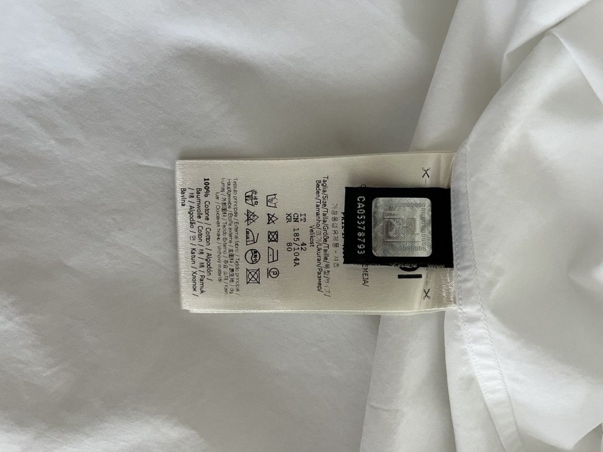 Fendi FENDI white boxy short sleeve shirt Size US L / EU 52-54 / 3 - 8 Thumbnail