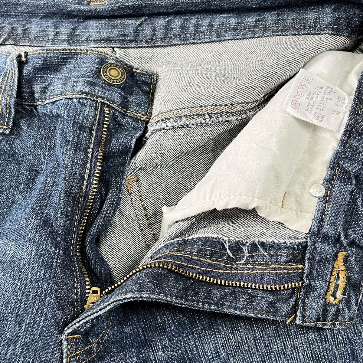 If Six Was Nine × Japanese Brand × Kamakura Vintage Karakuri Japan Denim Jeans Size US 29 - 16 Thumbnail