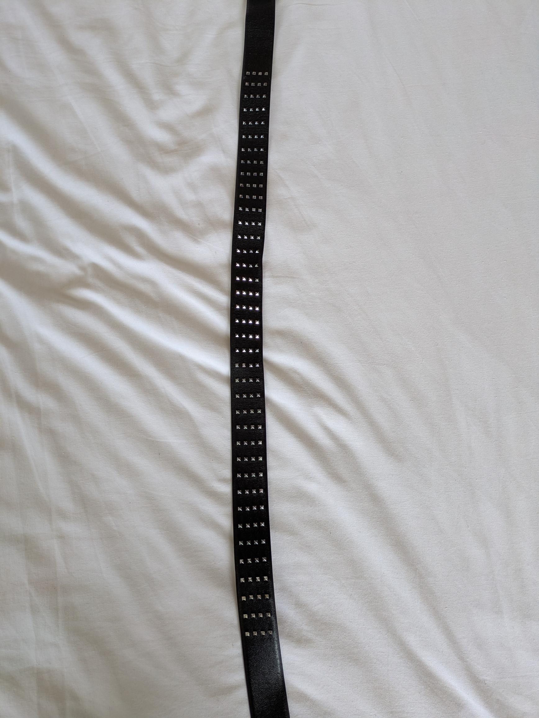 Valentino Valentino "VLTN" Studded Belt Size 36 Fits 32 Waist Size 36 - 5 Thumbnail