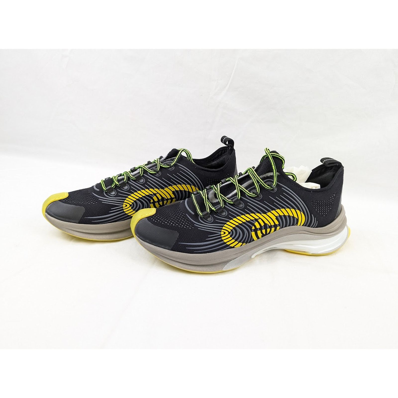 Gucci o1rshd1 Fabric Low-Top Sneakers in Multicolor Size US 13 / EU 46 - 16 Thumbnail