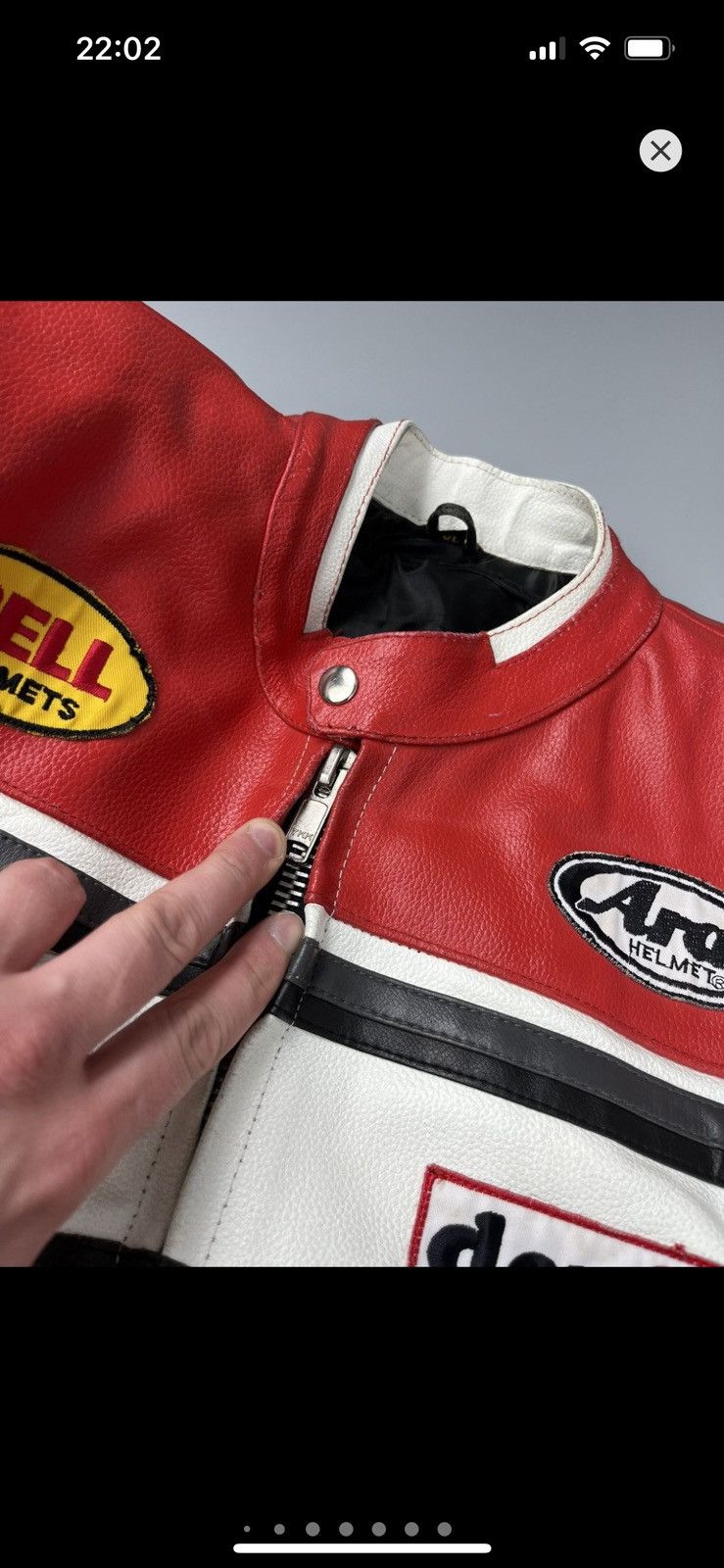 Vintage Vintage Lucky strike 90s Leather Jacket size xl Size US XL / EU 56 / 4 - 13 Thumbnail