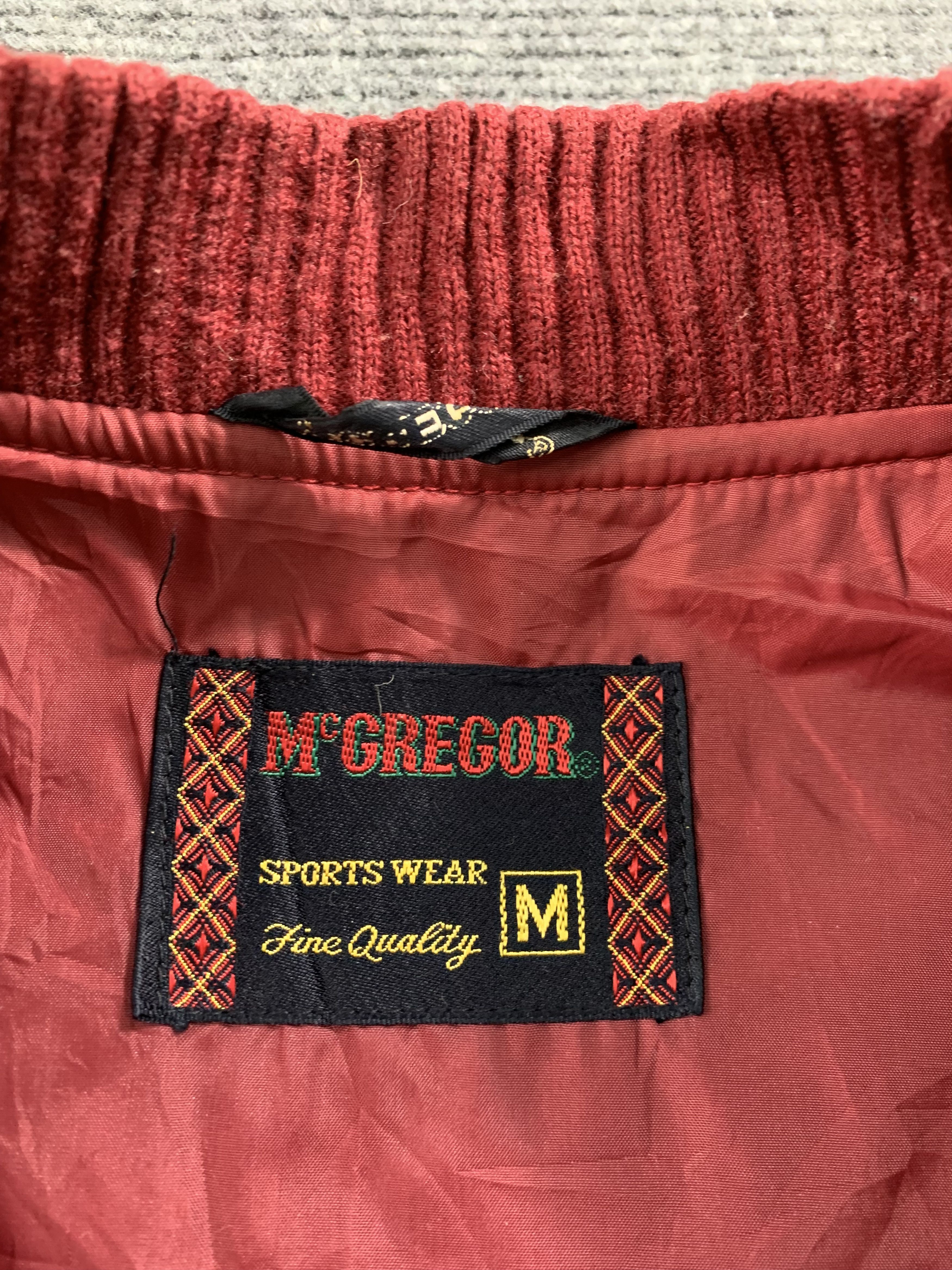 McGregor Vintage Mcgregor Button Up Wool Varsity Jacket Size US M / EU 48-50 / 2 - 11 Thumbnail
