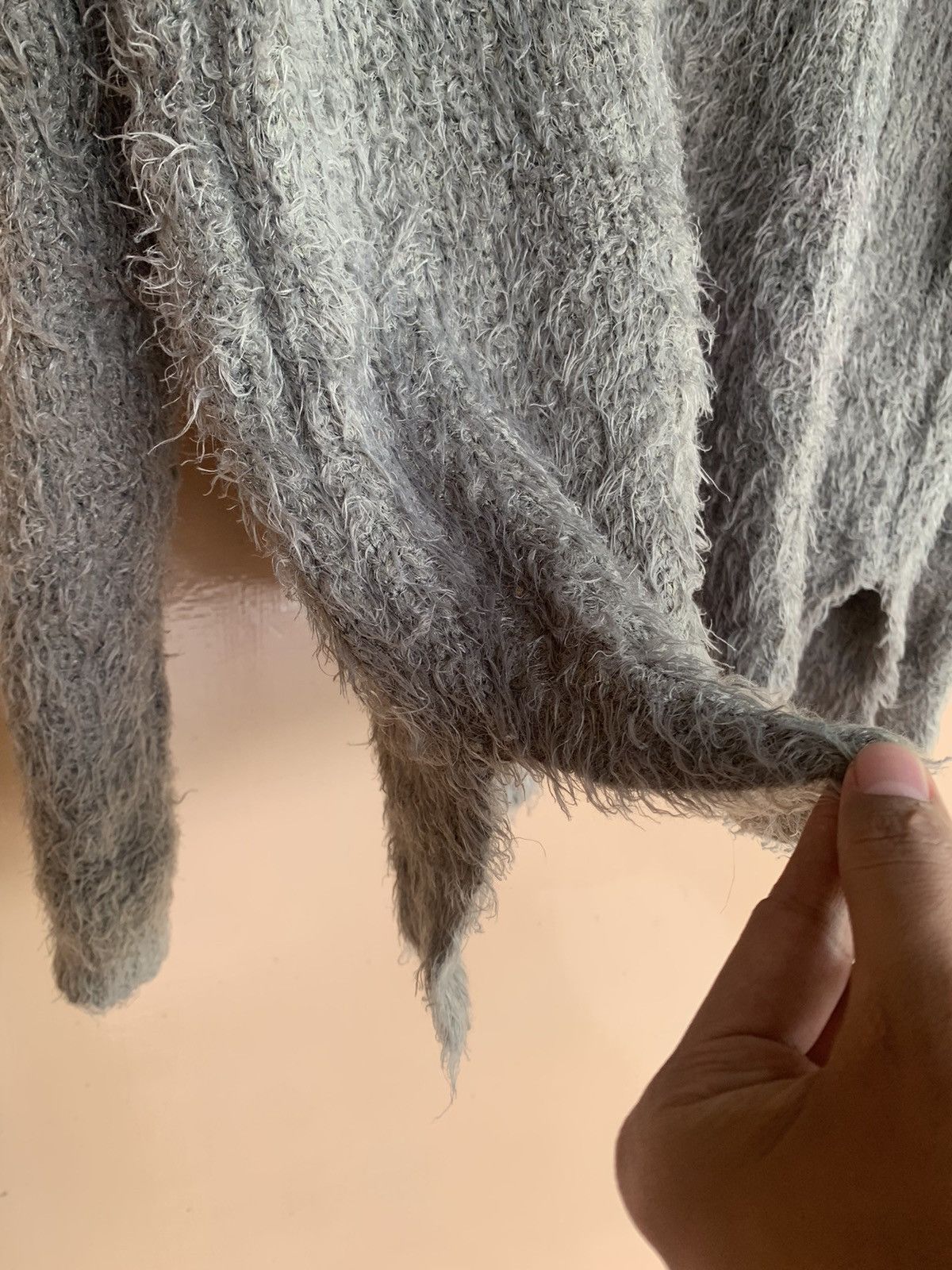 Hysteric Glamour 💥OFFER💥Japanese Mohair Knitted Isseymiyake style Size US L / EU 52-54 / 3 - 5 Thumbnail