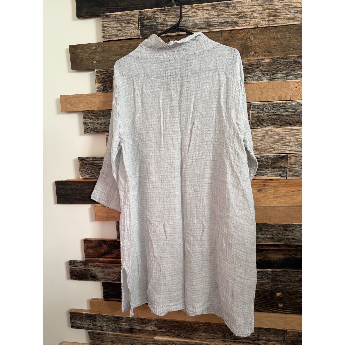 FLAX Flax NWOT linen long button front tunic size medium Size M / US 6-8 / IT 42-44 - 3 Thumbnail