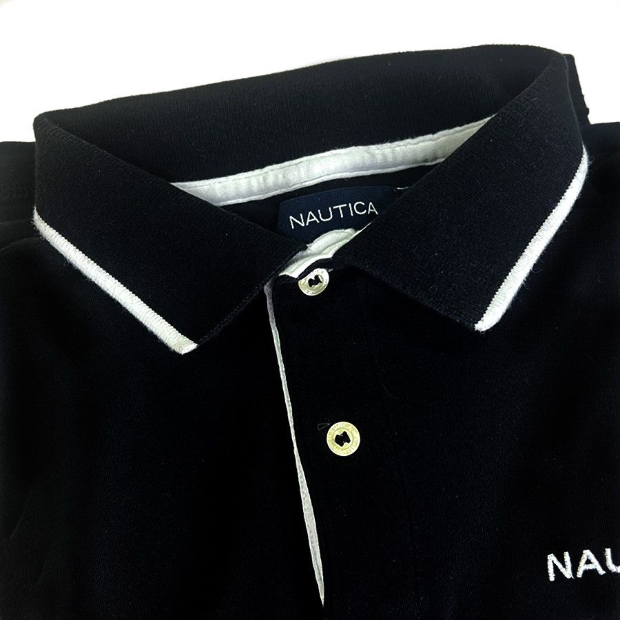 Nautica Nautica Solid Black Polo Size US M / EU 48-50 / 2 - 3 Thumbnail
