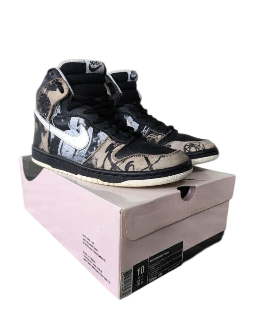 Futura × Nike Nike Dunk FUTURA UNKLE MO WAX Sb High Size US 10 / EU 43 - 2 Thumbnail