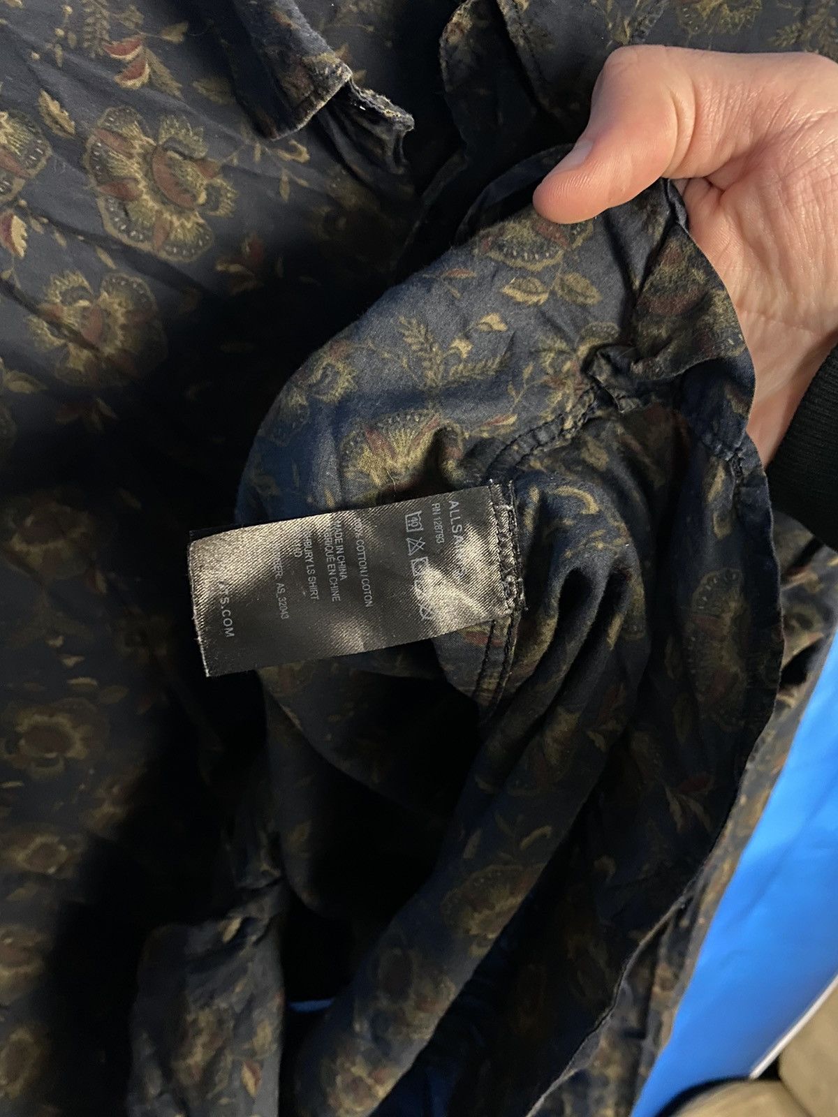 Allsaints ALL SAINTS DARK FLOWERS SHIRT Size US M / EU 48-50 / 2 - 5 Thumbnail