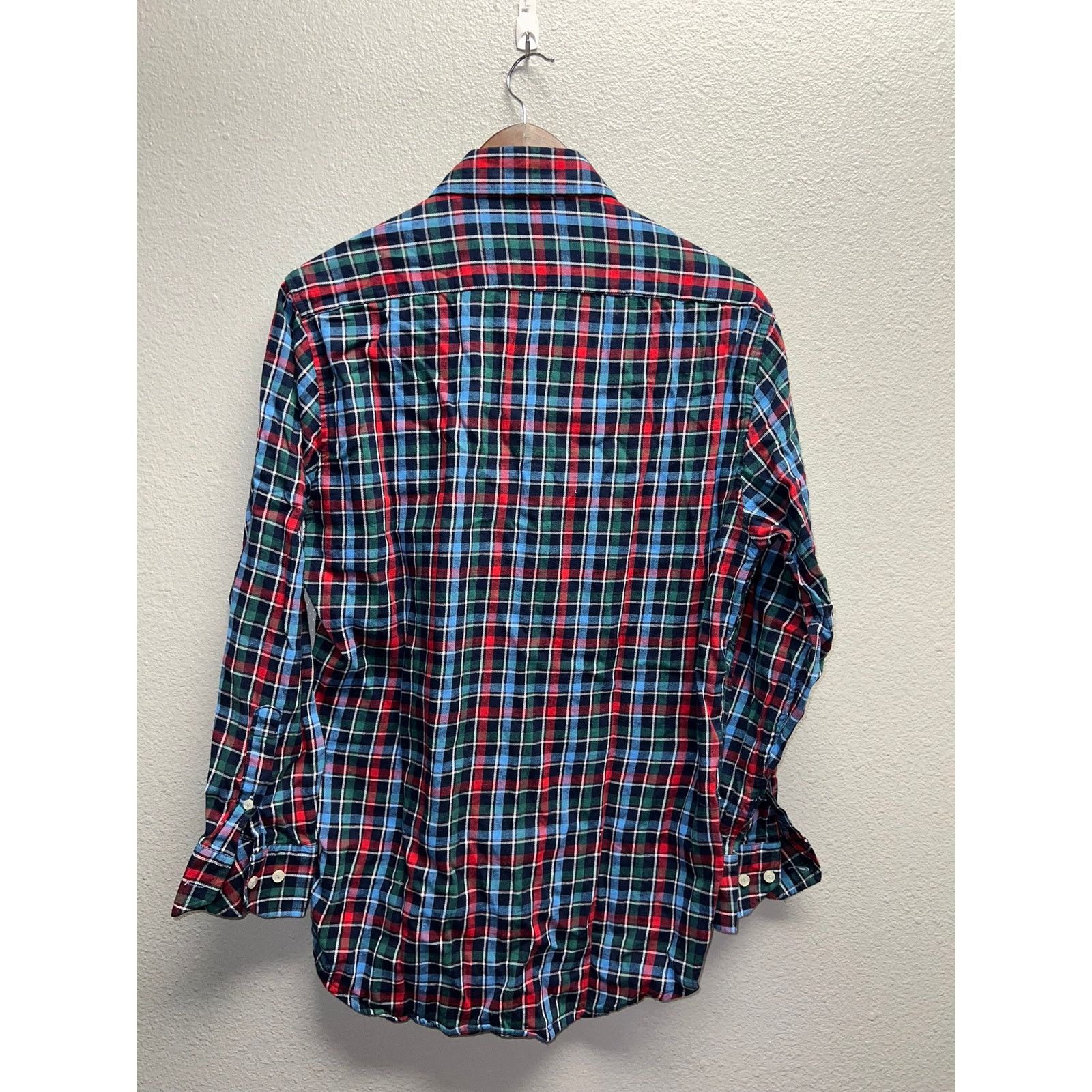 Tailorbyrd Tailorbyrd Button Up Shirt Red Blue Flannel 1930 Collection Size US M / EU 48-50 / 2 - 8 Thumbnail