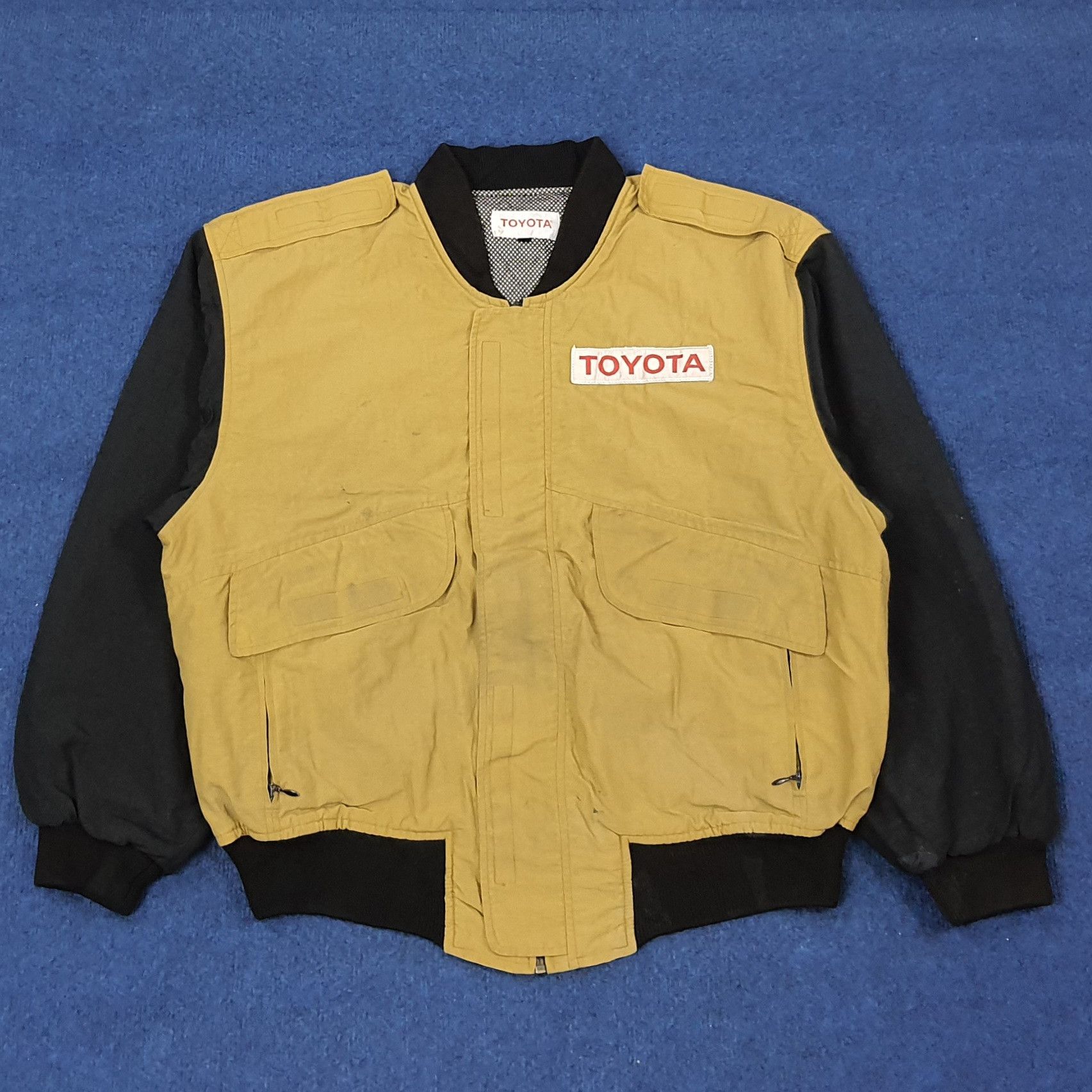 Other Vintage Toyota Japan Motorsports Racing Jacket C241N16 Size US L / EU 52-54 / 3 - 3 Thumbnail