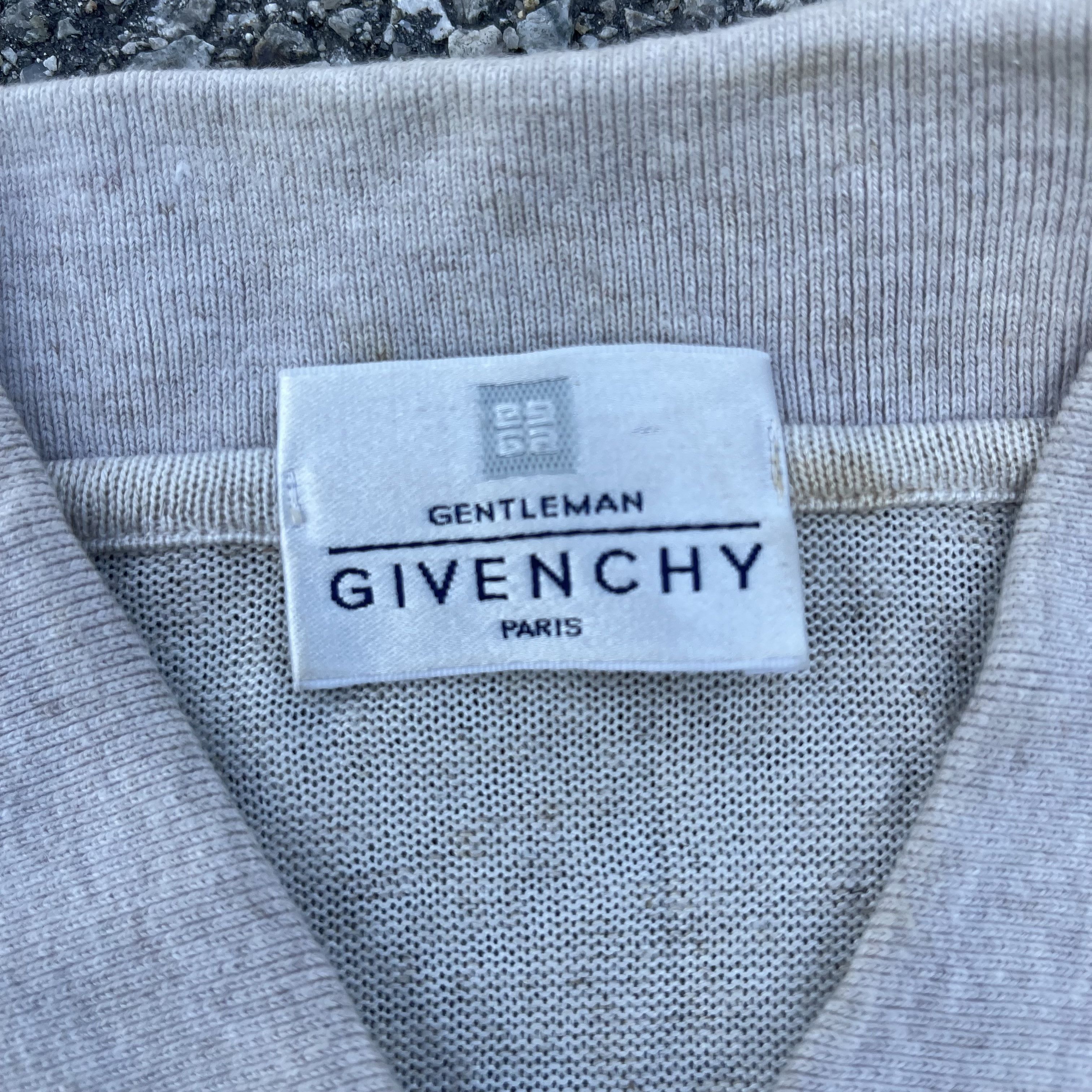 Givenchy × Vintage Vintage 90s Givenchy Polo 70% Viscose Fullprint Size US L / EU 52-54 / 3 - 7 Thumbnail