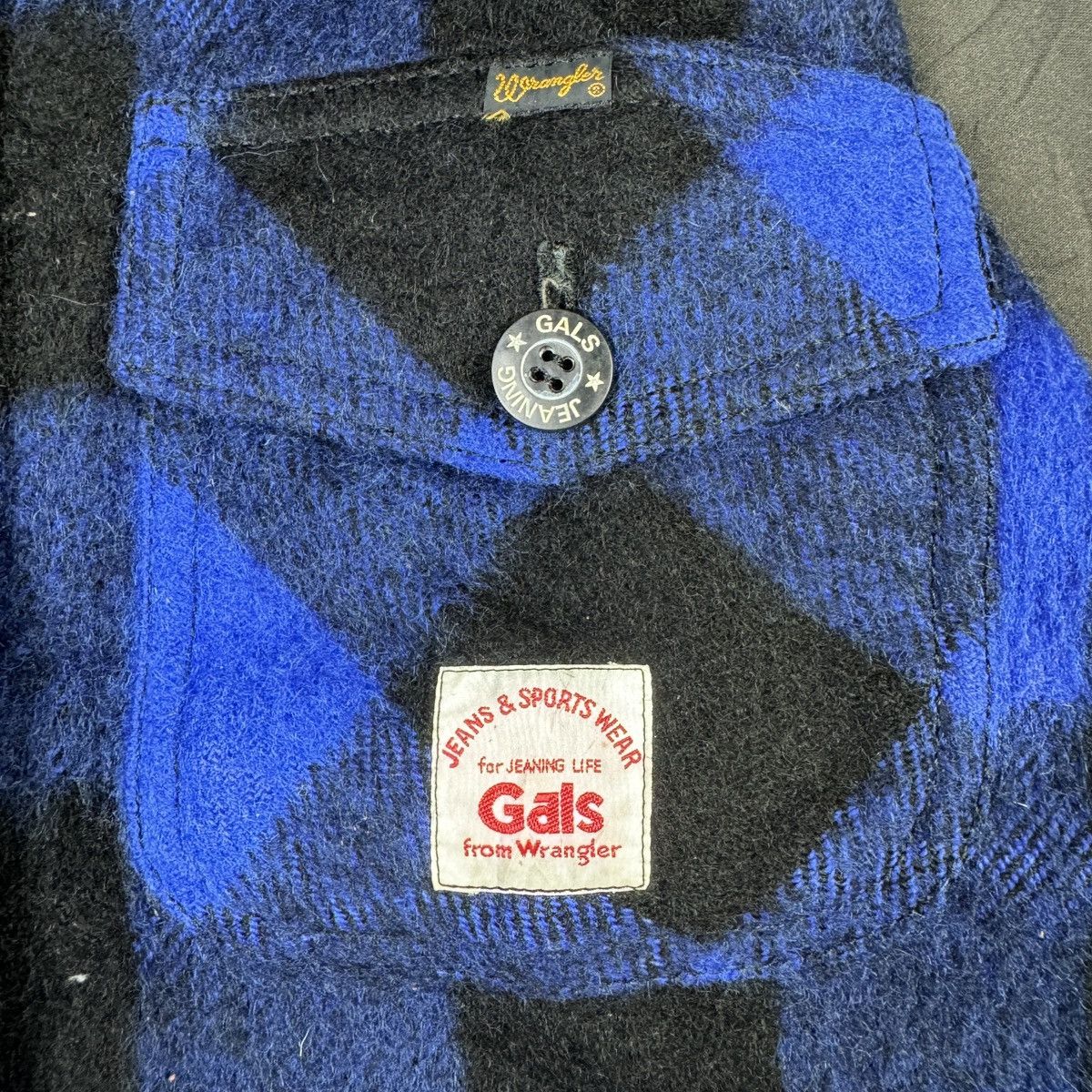 Japanese Brand × Wrangler Vintage Japanese Brand Wrangler Gals Overshirt Size US S / EU 44-46 / 1 - 5 Thumbnail