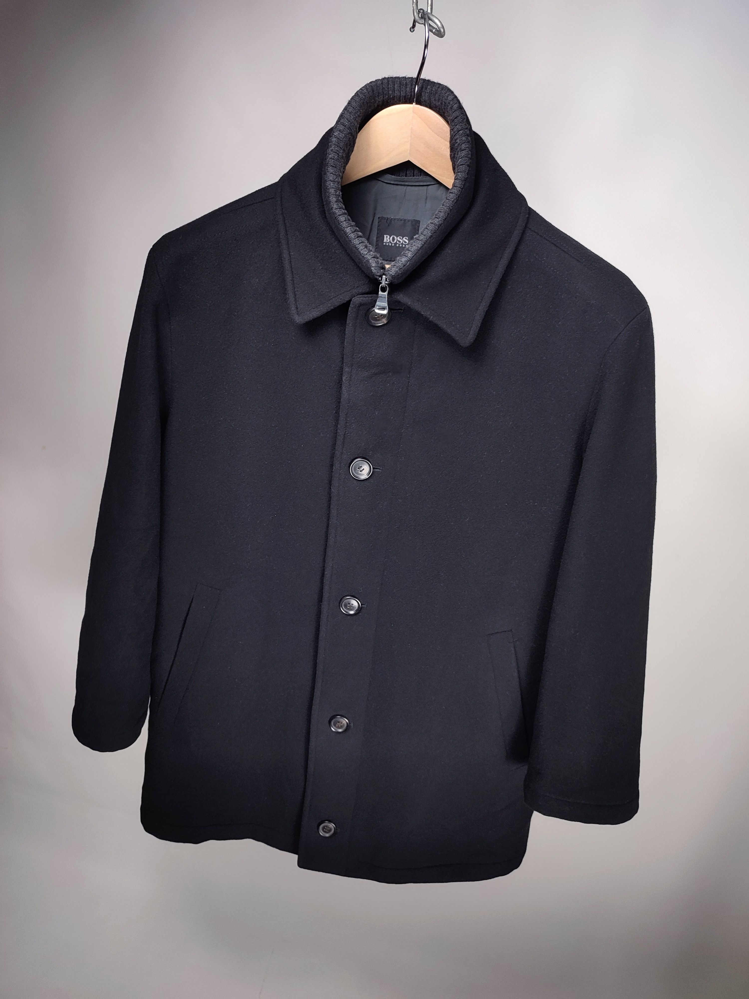 Hugo Boss Hugo Boss Light Puffer Wool Coat Jacket Size US M / EU 48-50 / 2 - 1 Thumbnail