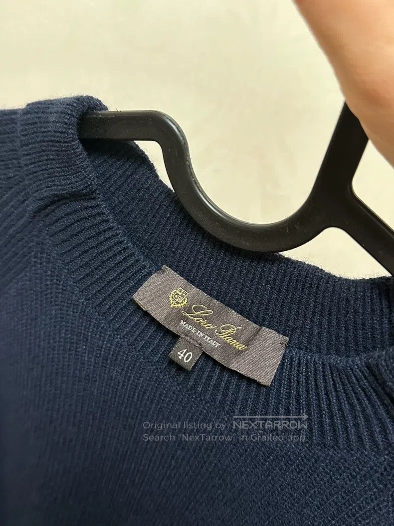 Loro Piana Lora Piana Round neck cashmere sweater Size XS / US 0-2 / IT 36-38 - 3 Thumbnail