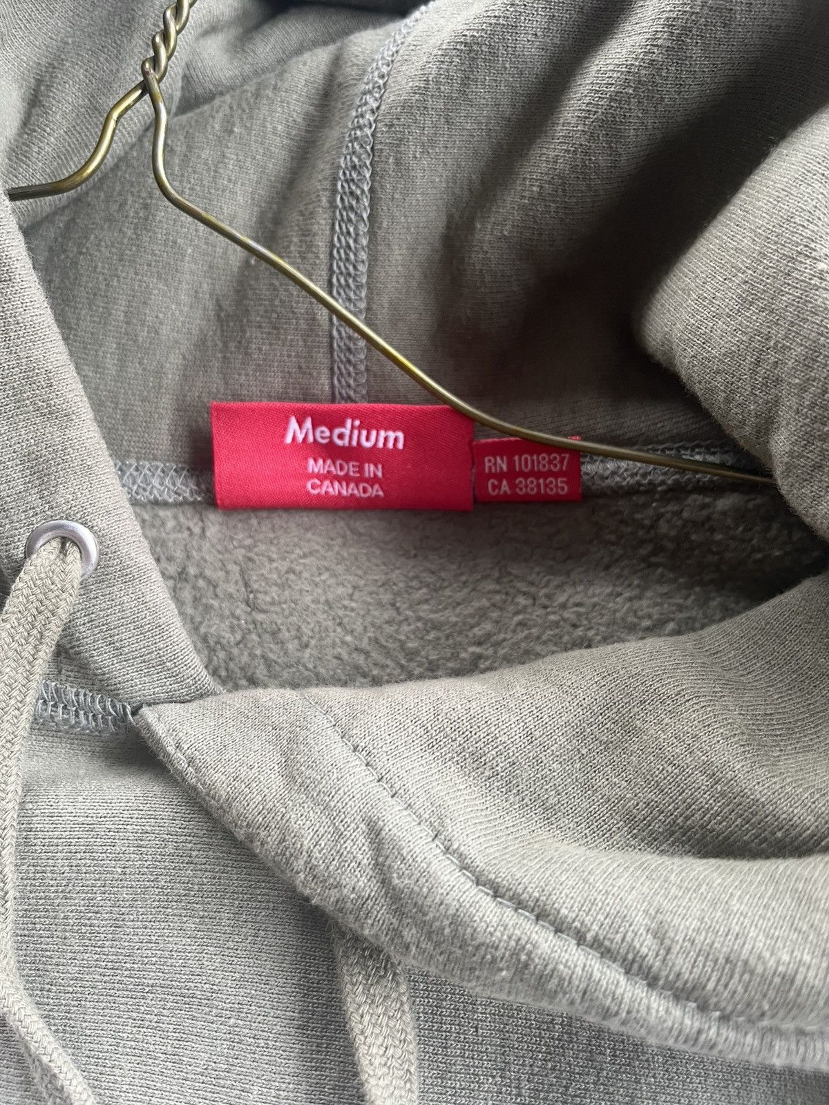 Supreme Supreme Classic Ad Hooded Sweatshirt Light Olive Size US M / EU 48-50 / 2 - 4 Thumbnail