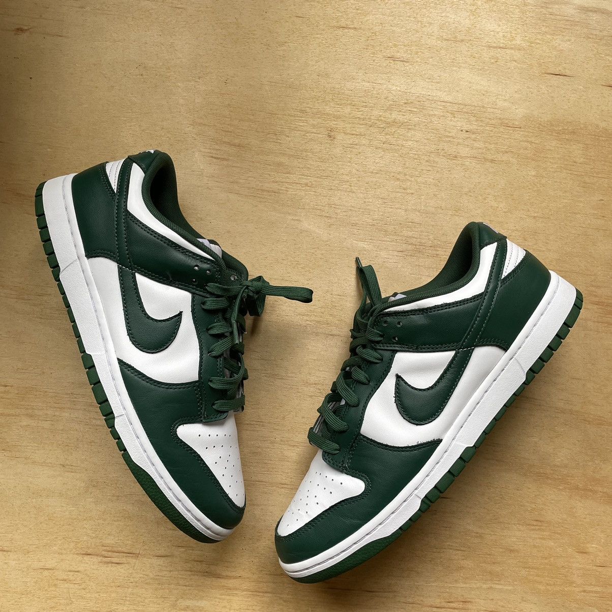 Nike Nike Dunk Low 'Michigan State' Size US 11 / EU 44 - 1 Thumbnail