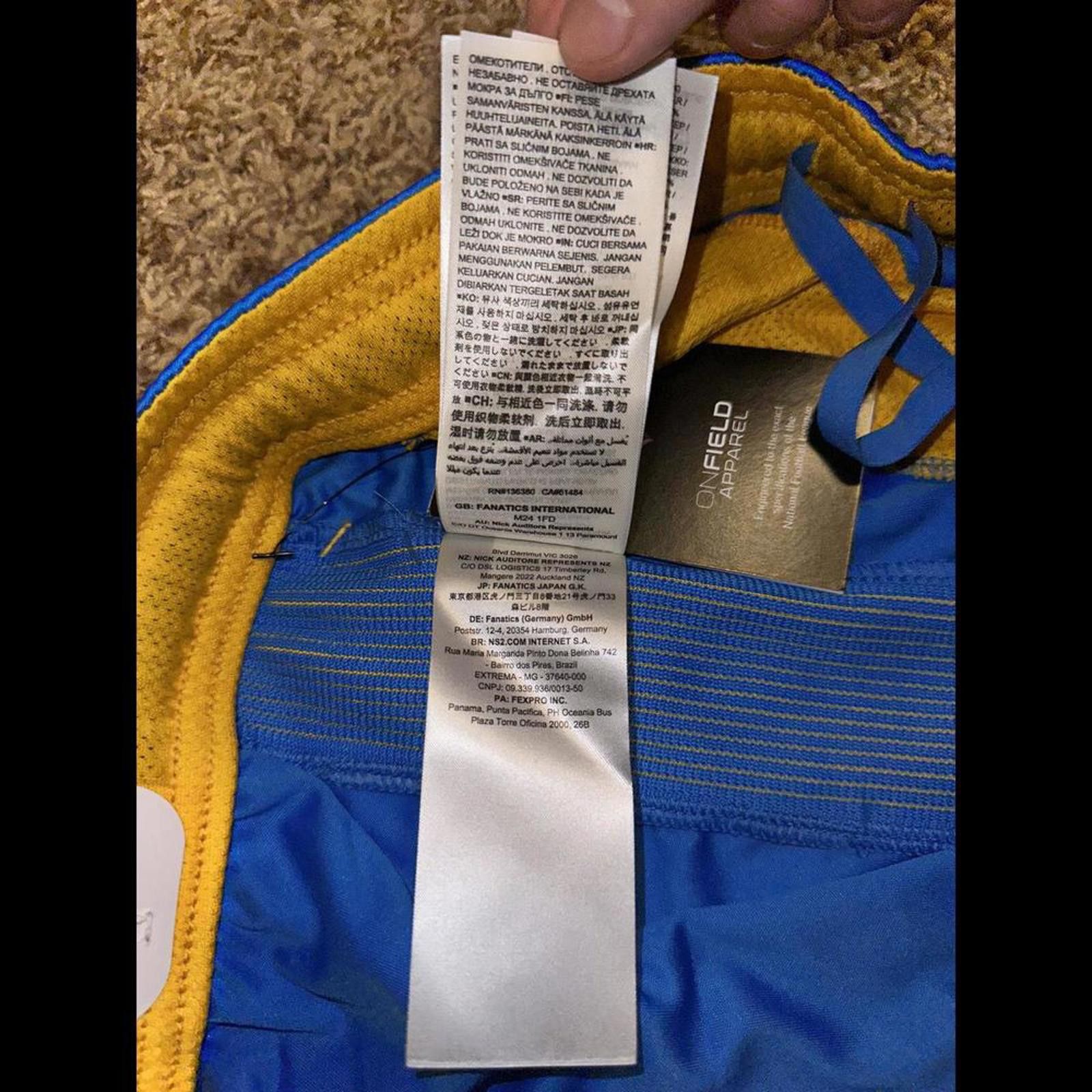 Nike Men's Nike Los Angeles charger Sideline Primary Lockup Performance Shorts Size US 36 / EU 52 - 12 Thumbnail