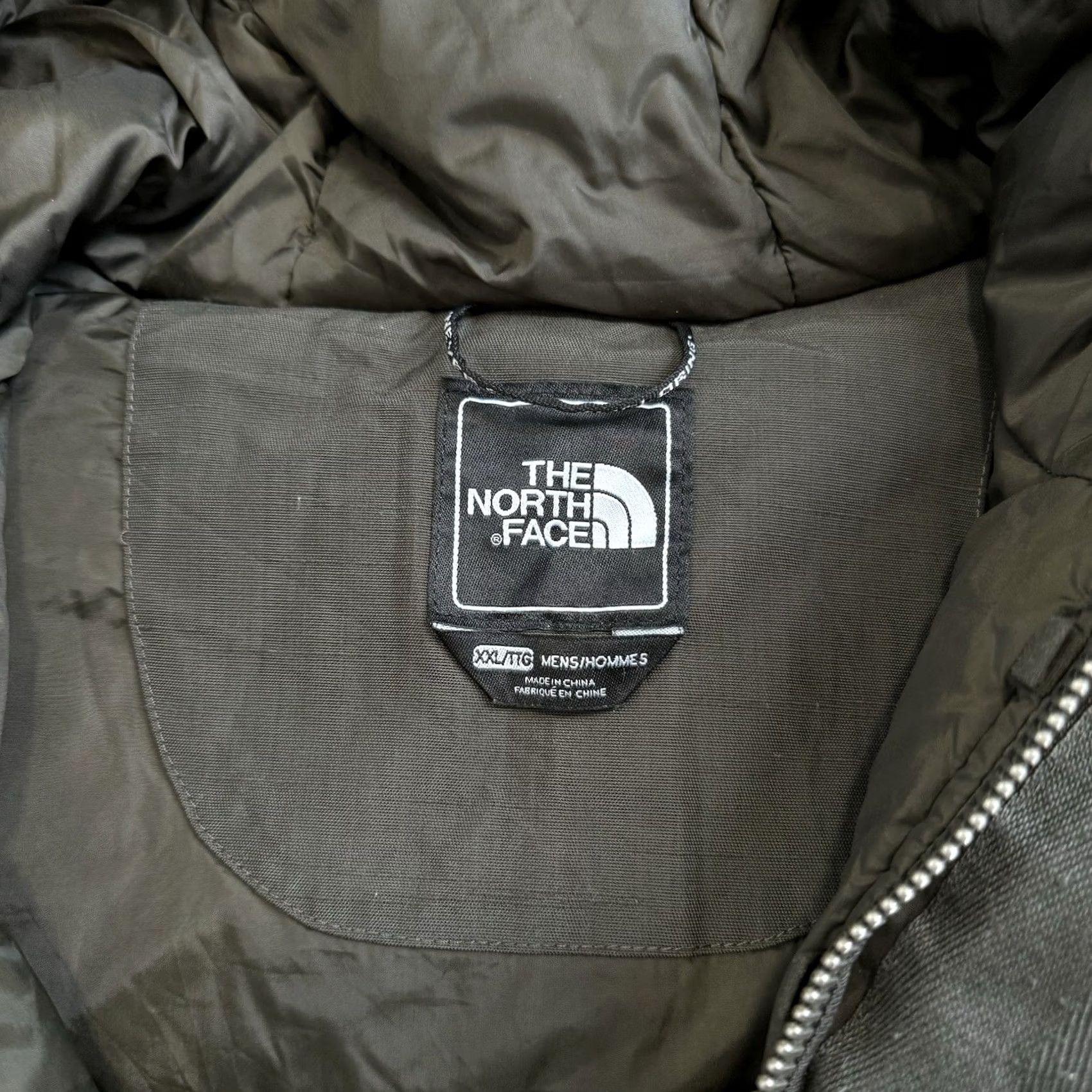 The North Face The North Face HyVent Parka Jacket XL Dark Grey Men Hooded Down Winter Goose Down Mcmurdo Full Zip Pockets Size US XL / EU 56 / 4 - 7 Thumbnail