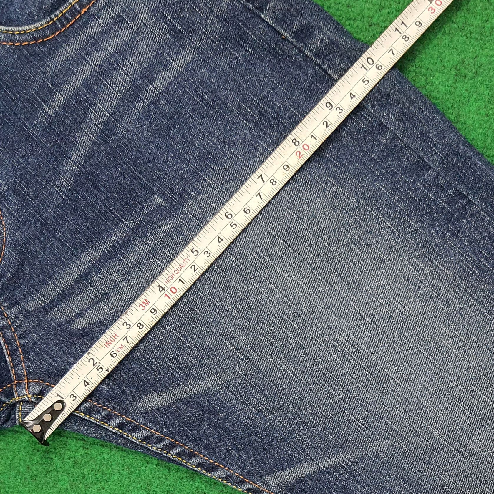 Evisu Vintage Evisu Donna Japanese Brand Custom Daicock Jeans Size 31" - 12 Thumbnail