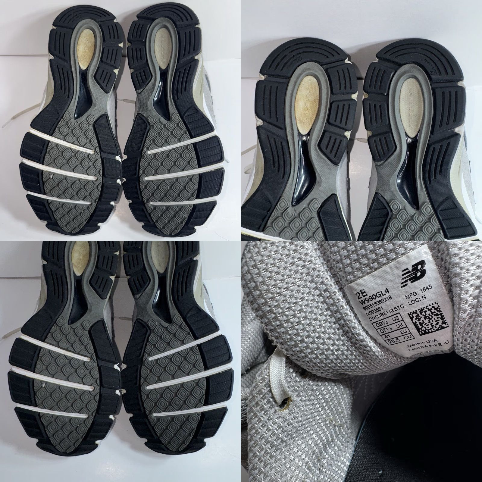 New Balance New Balance Sneaker Women’s 990v4 Made in USA Grey Silver Size 9.5 2E Size US 7.5 / IT 37.5 - 9 Thumbnail