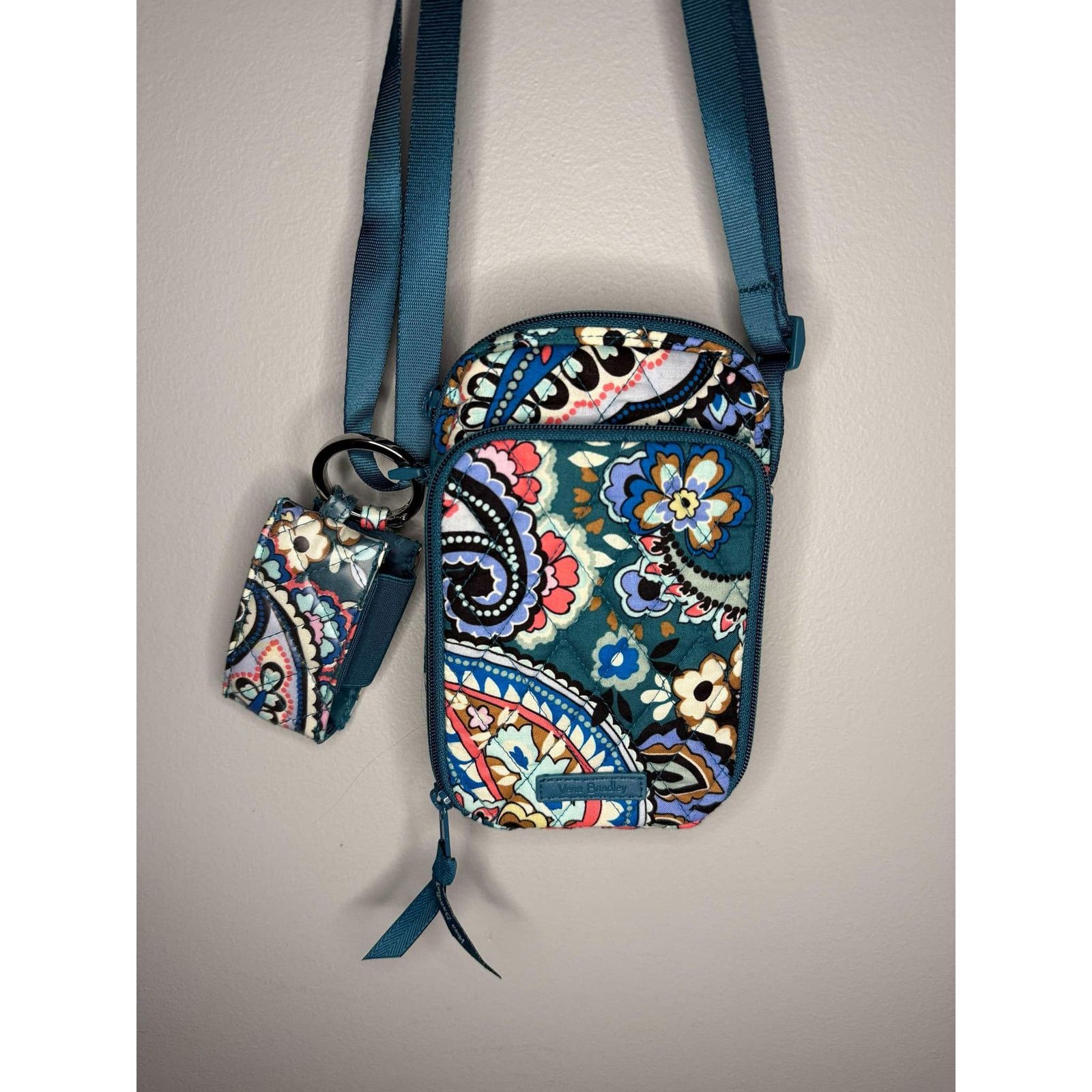 Vera Bradley Vera Bradley Quilted Mini Phone Holder Crossbody Bag Size ONE SIZE - 6 Thumbnail