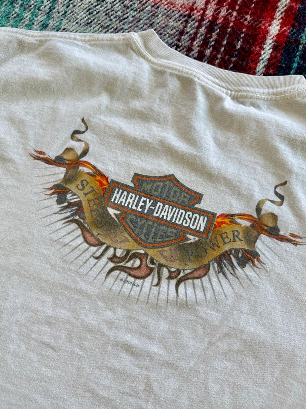 Harley Davidson 90s Harley Davidson Tampa Florida Tee XL Size US XL / EU 56 / 4 - 4 Thumbnail