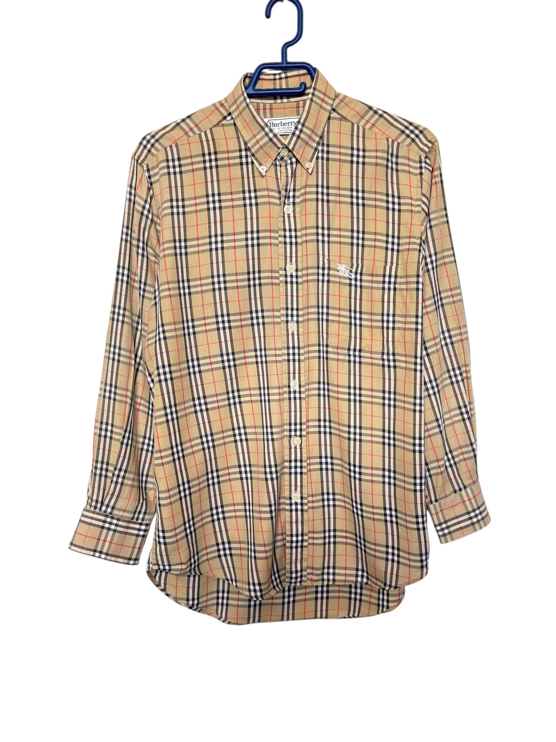 Burberry 🔥 burberry novacheck shirt vintage size M cotton Size US M / EU 48-50 / 2 - 1 Thumbnail