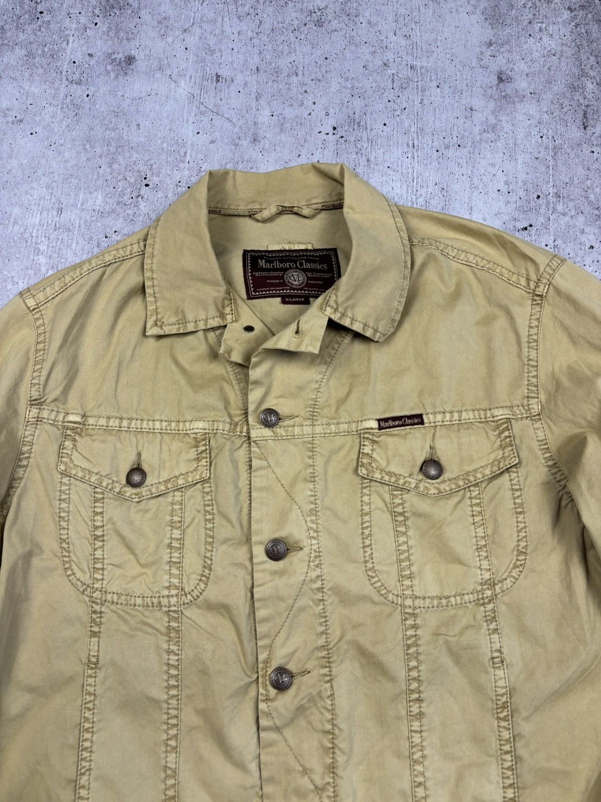 Marlboro Classics Marlboro Classics vintage shirt size XL Size US XL / EU 56 / 4 - 2 Thumbnail