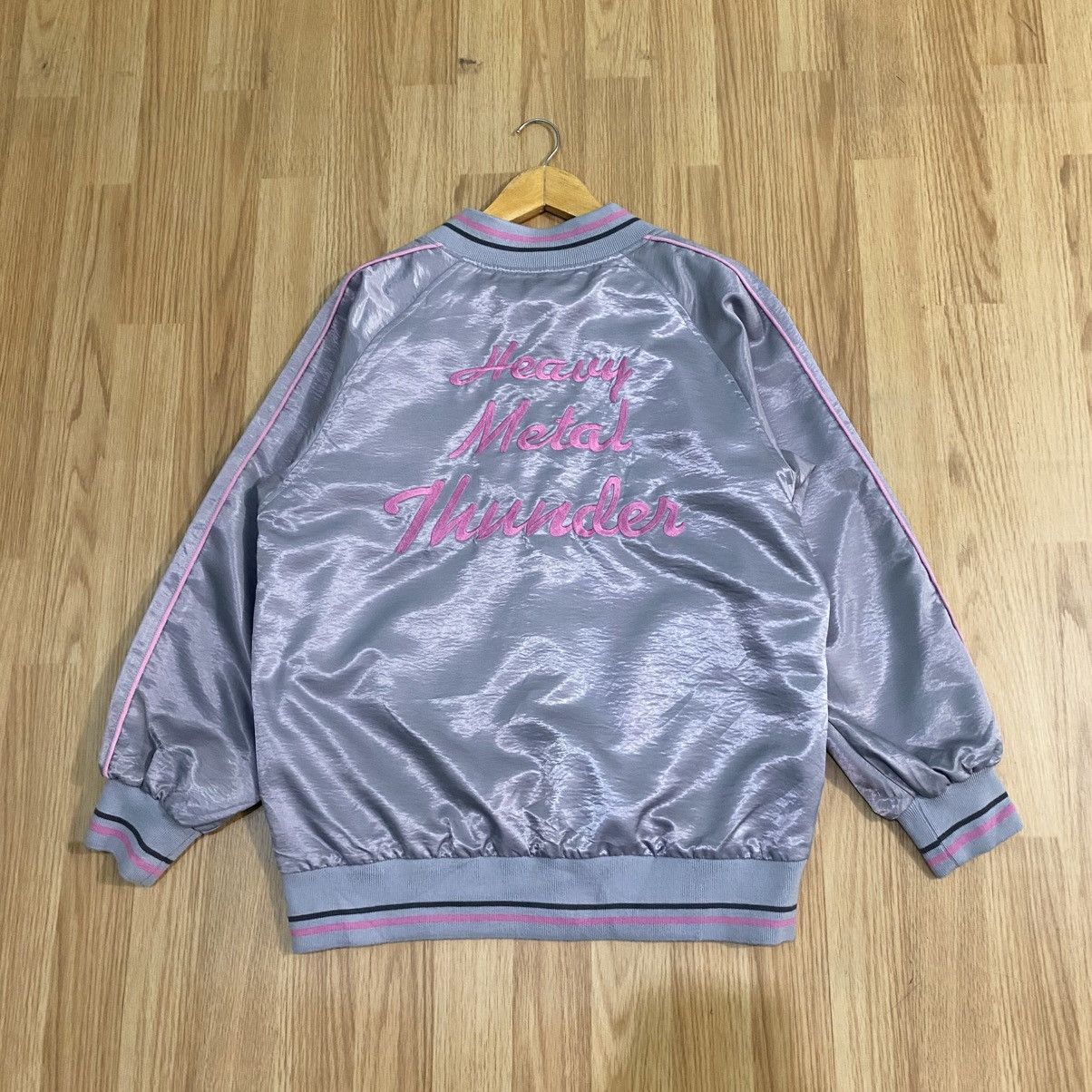 Hysteric Glamour Hysterics varsity satin jacket Size US L / EU 52-54 / 3 - 3 Thumbnail